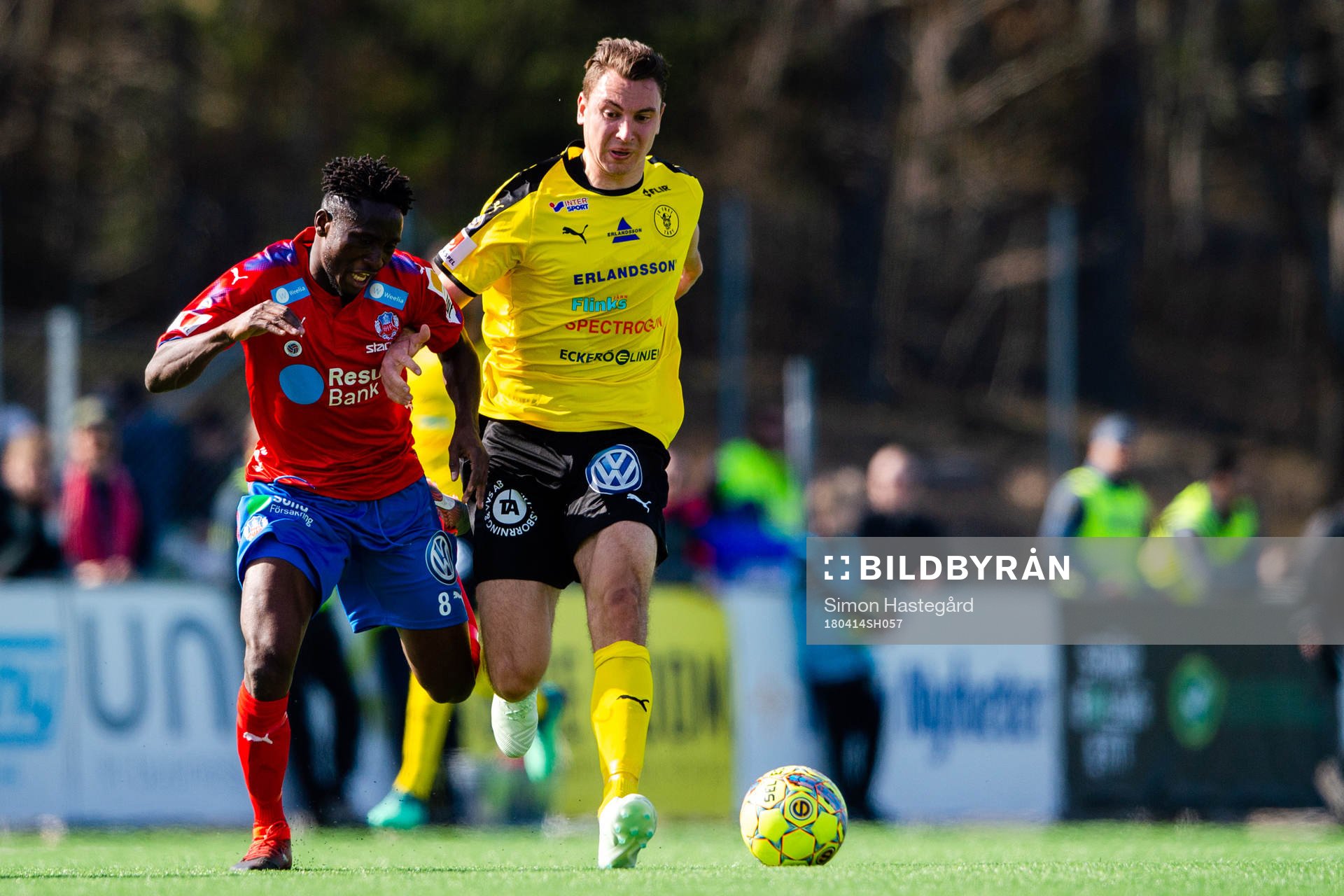 Helsingborgs Mamudo Moro och Frejs Marcus Hansson