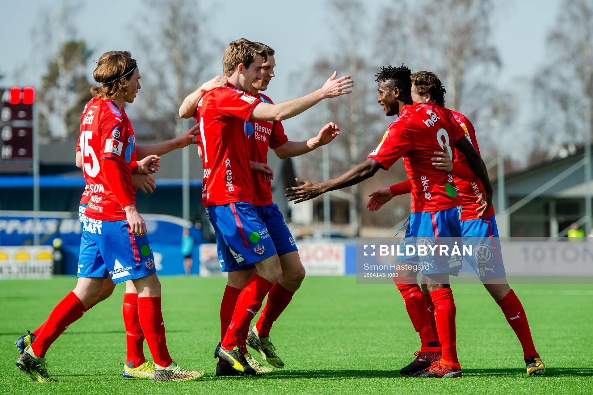 Helsingborgs Mamudo Moro jublar