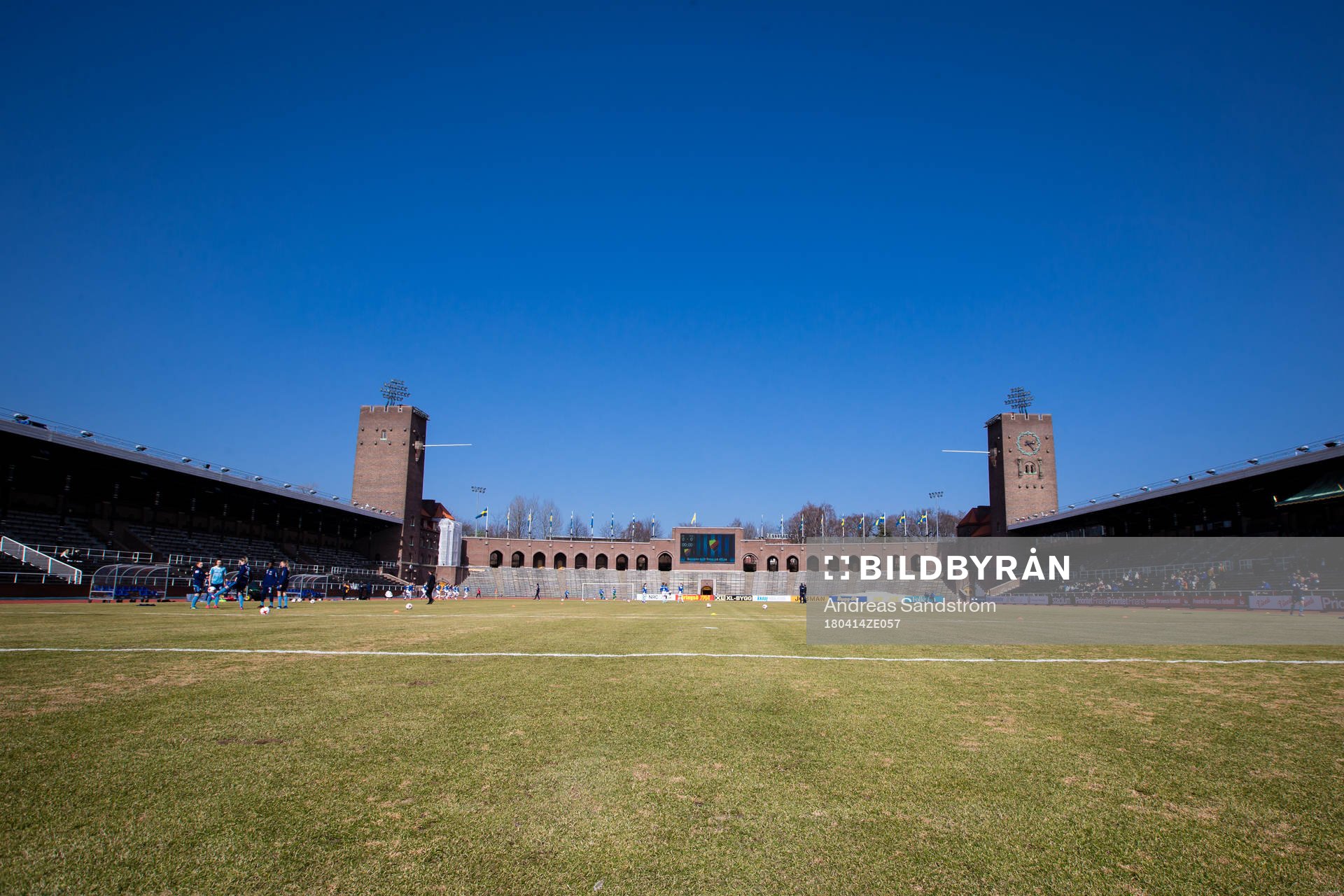 Generell vy över Stockholms Stadion