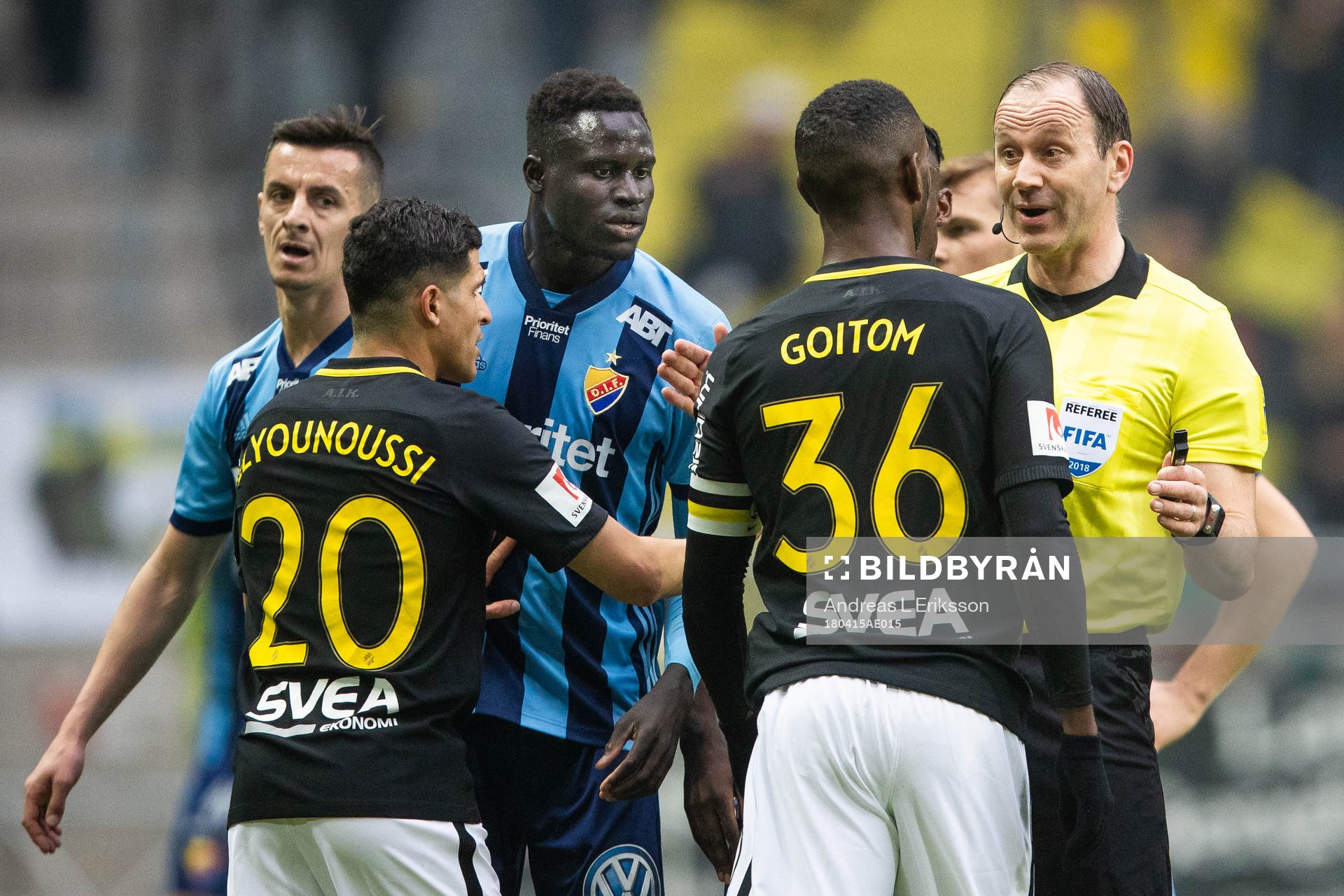 s Henok Goitom och Tarik Elyounoussi samt Djurgårdens