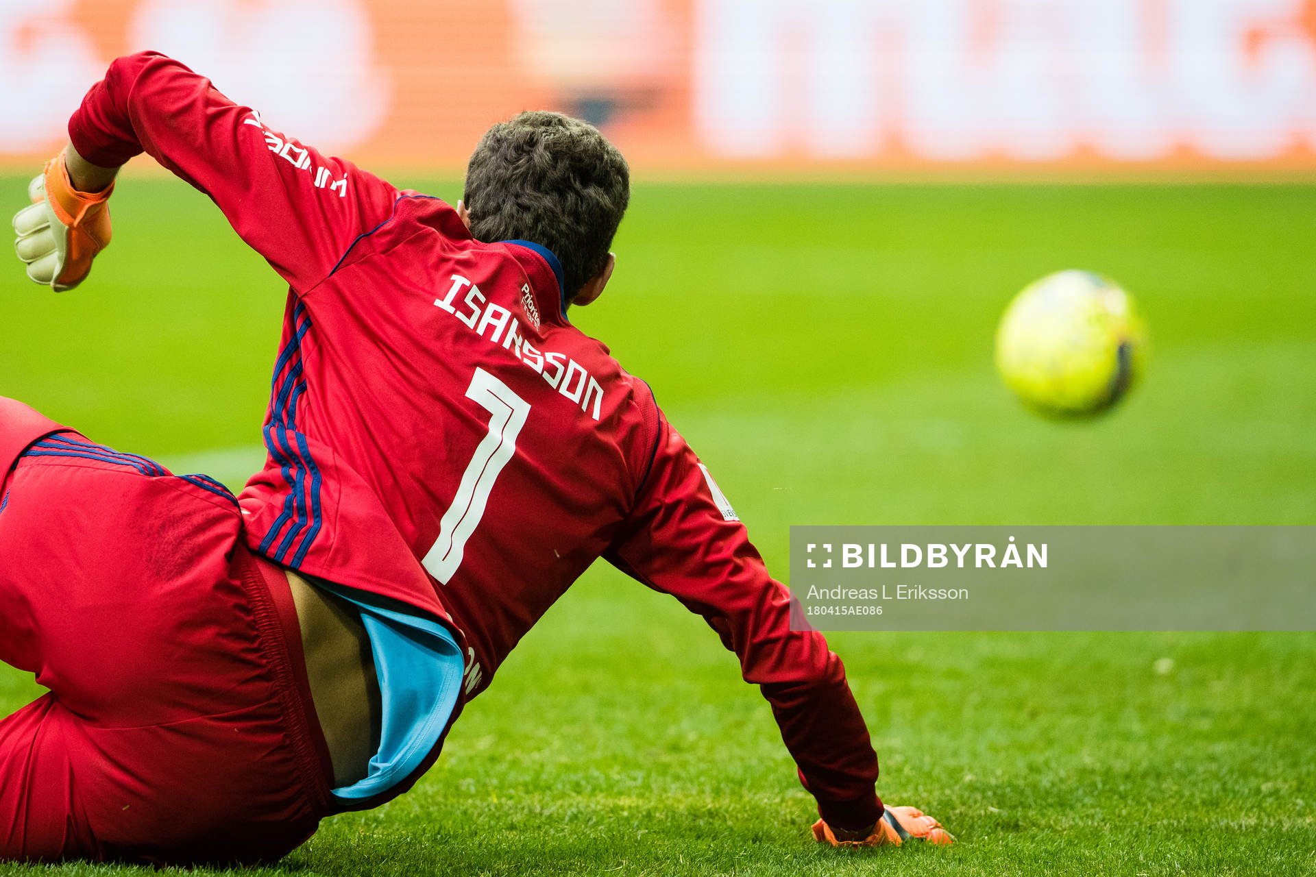 Djurgårdens målvakt Andreas Isaksson