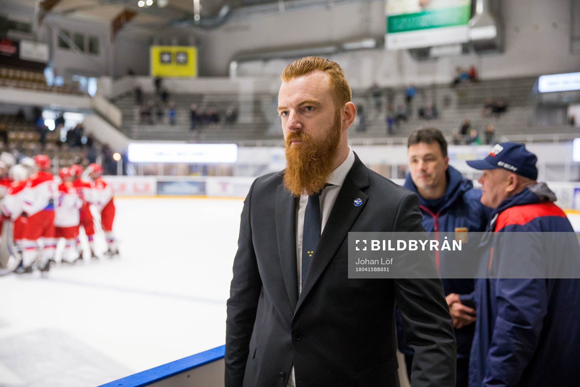 Sveriges assisterande tränare Anders Lundberg