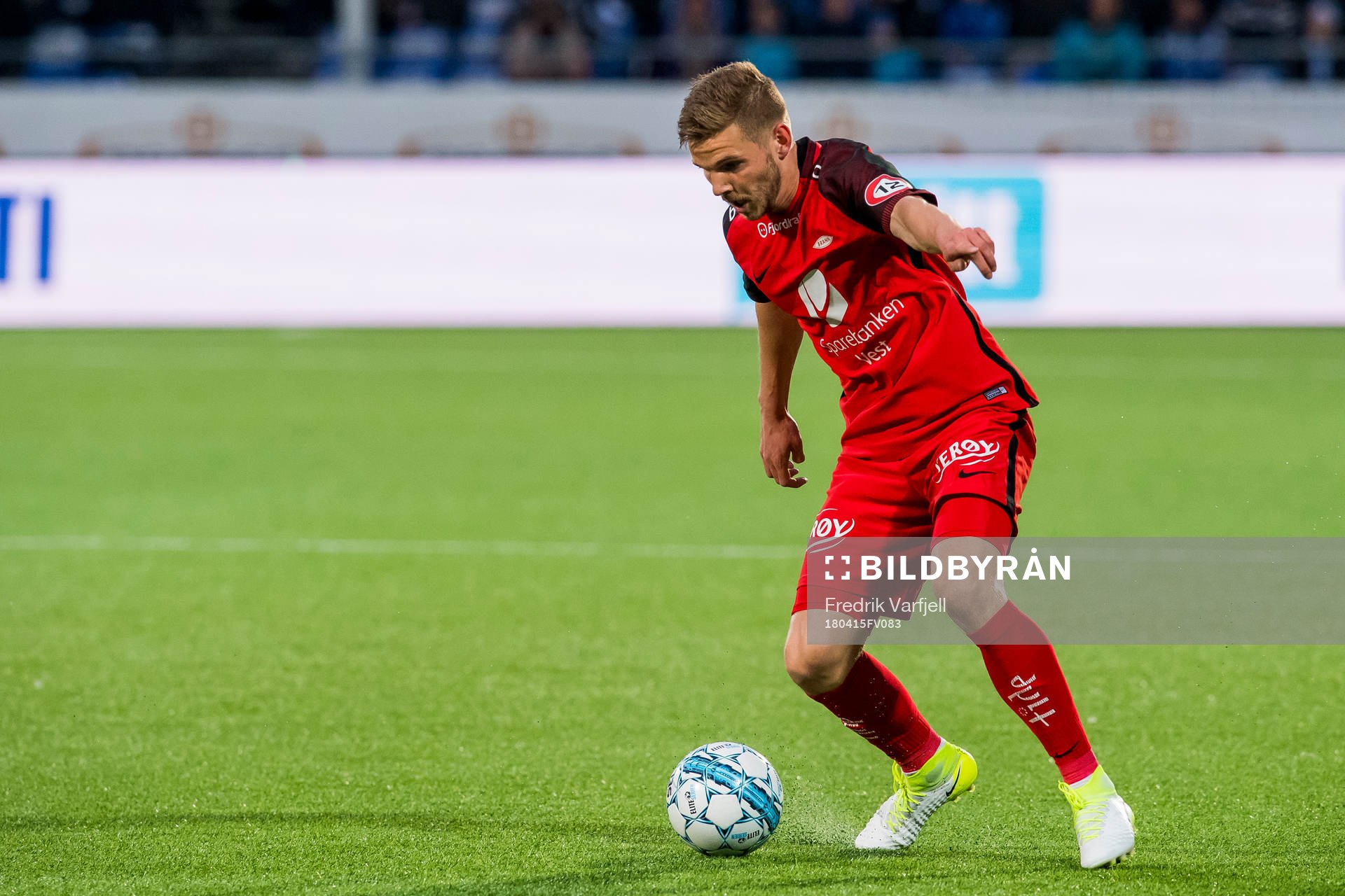 during the Eliteserien match between Sarpsborg 08 and Brann