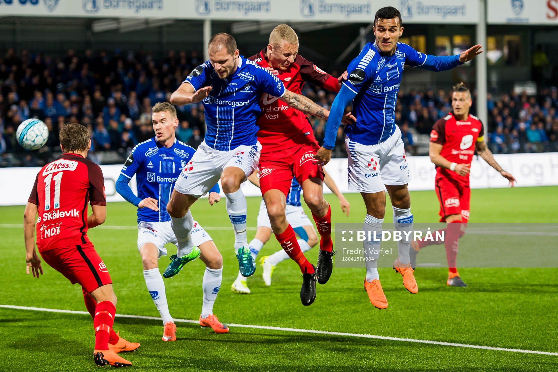 Joackim Jørgensen of Sarpsborg 08, Kristoffer Barmen of