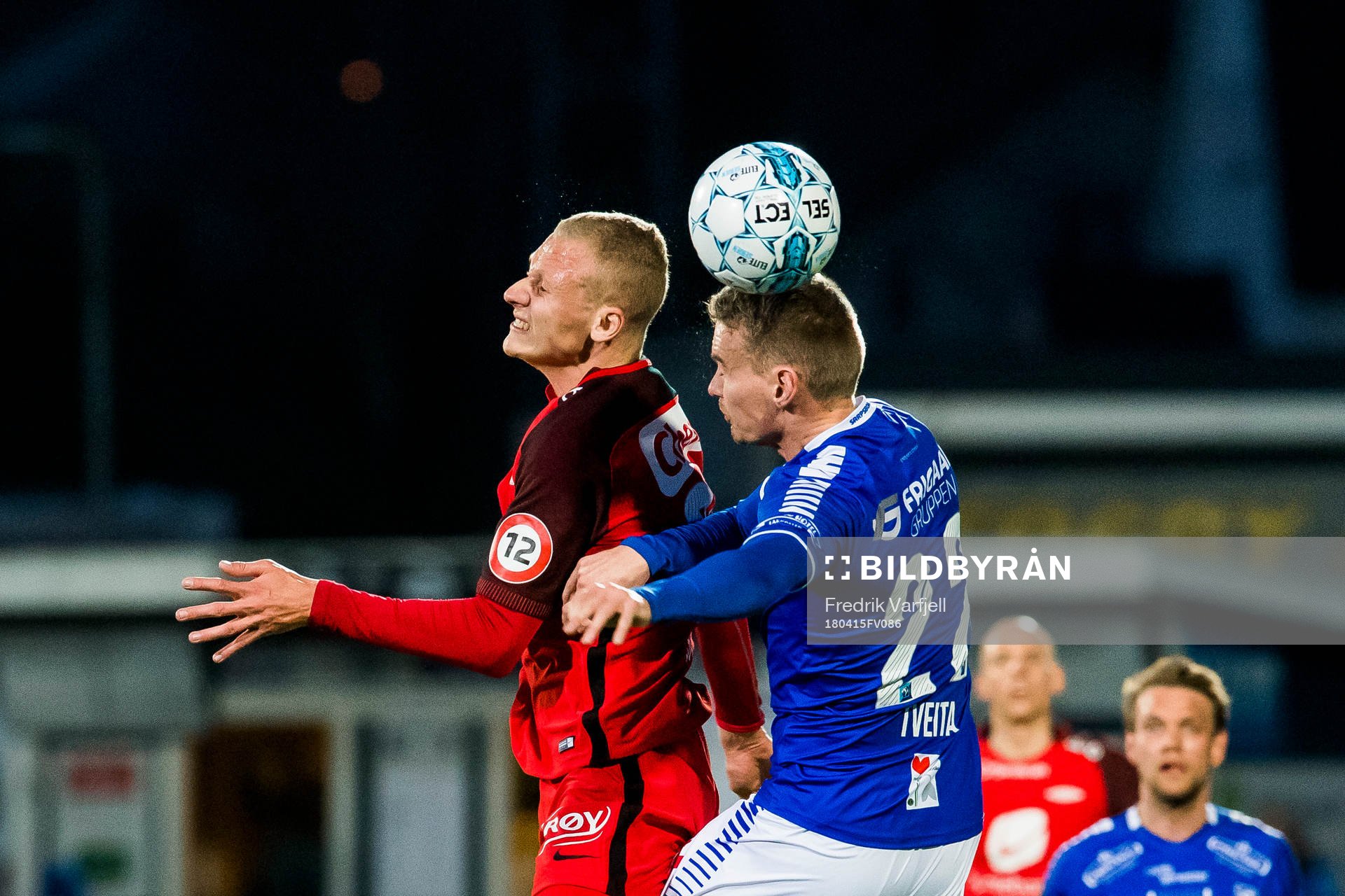 Kristoffer Barmen of Brann and Jon-Helge Tveita of