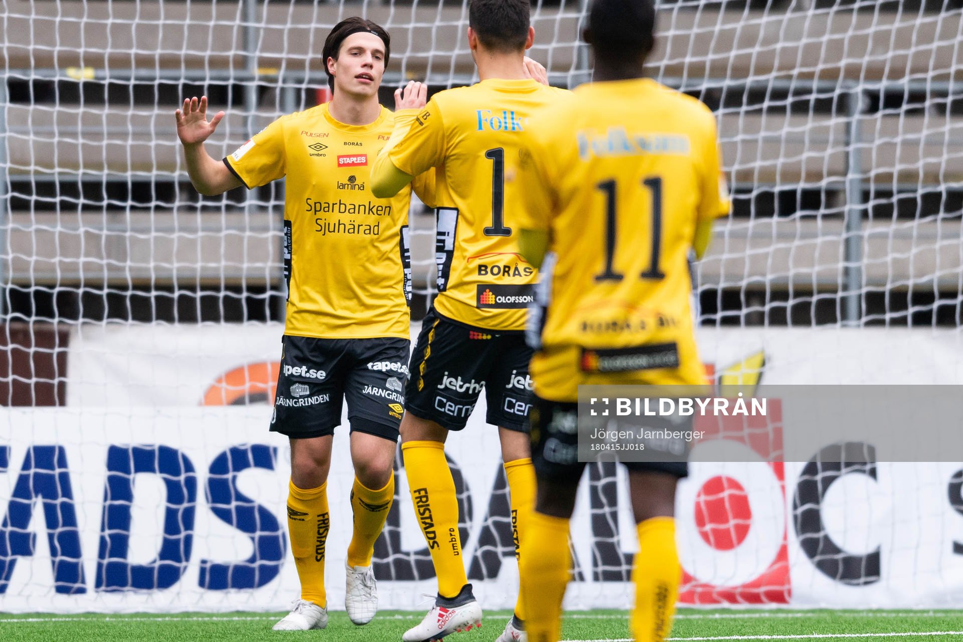 Elfsborgs Joakim Engström jublar