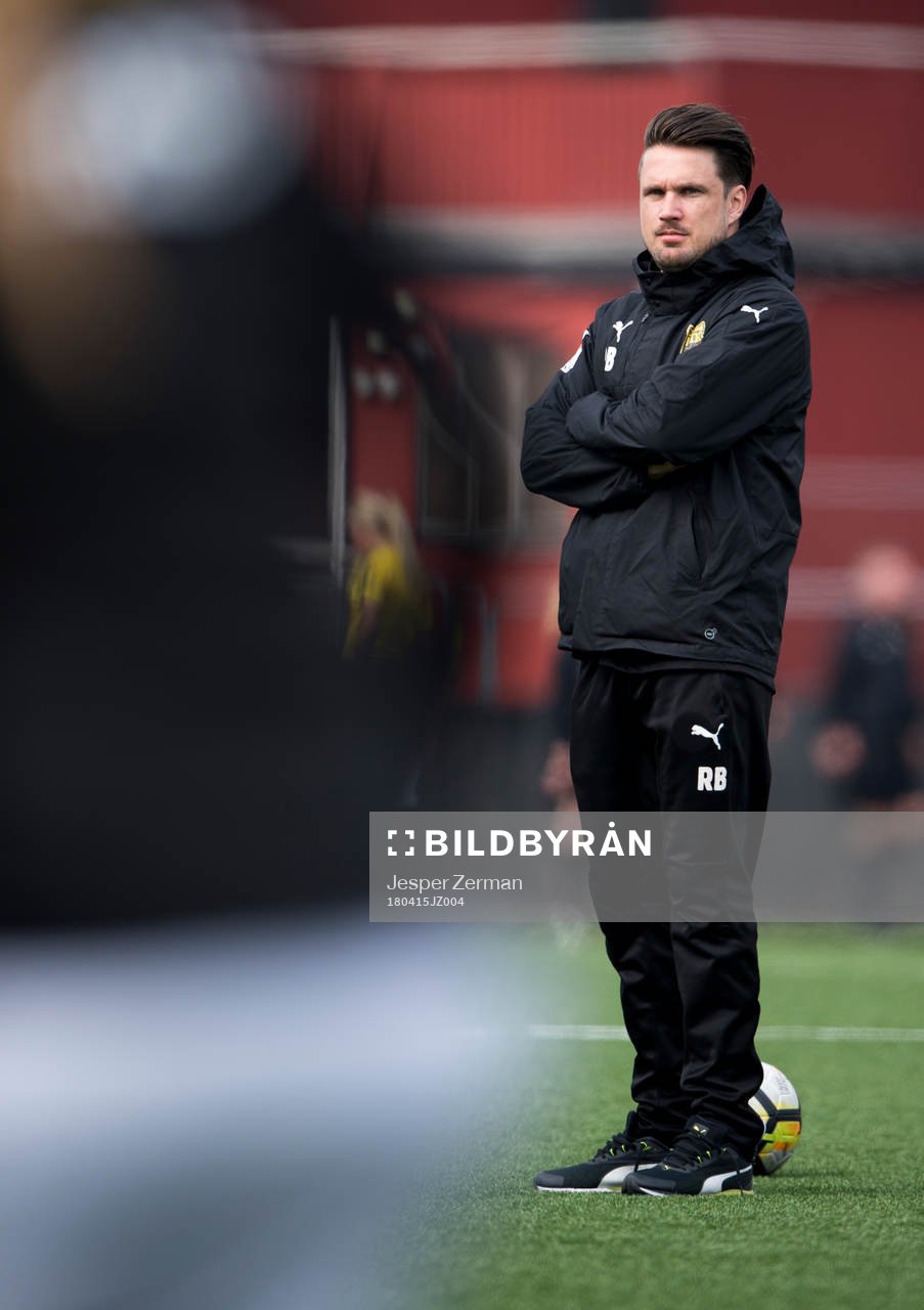 Umeås tränare Robert Bergström