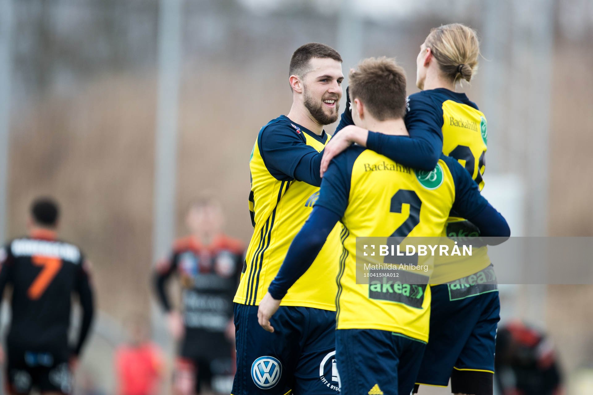 Ängelholms Oliver Stojanovic Fredin jublar