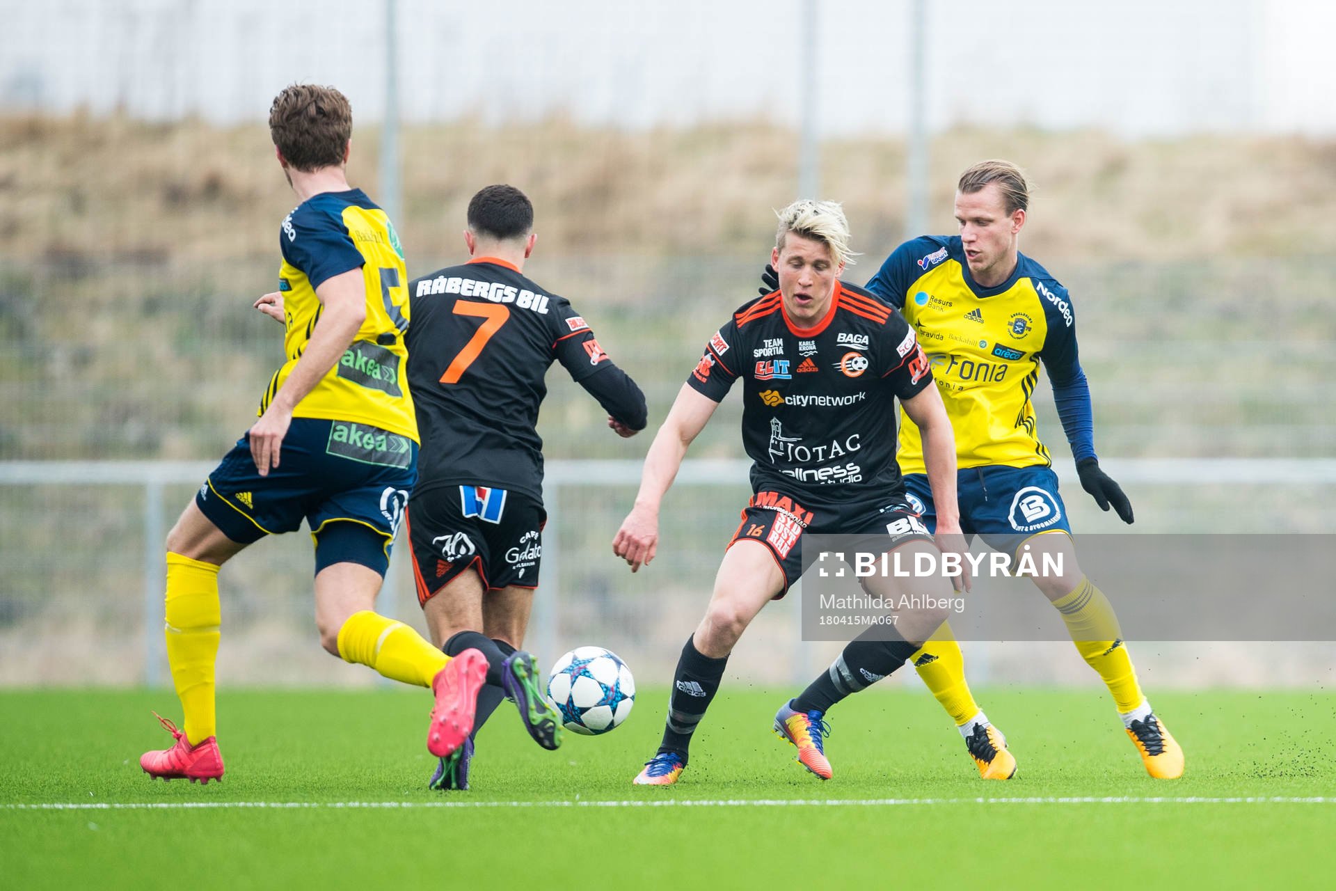 Karlskronas Joel Enarsson och Ängelholms Sebastian Carlsen