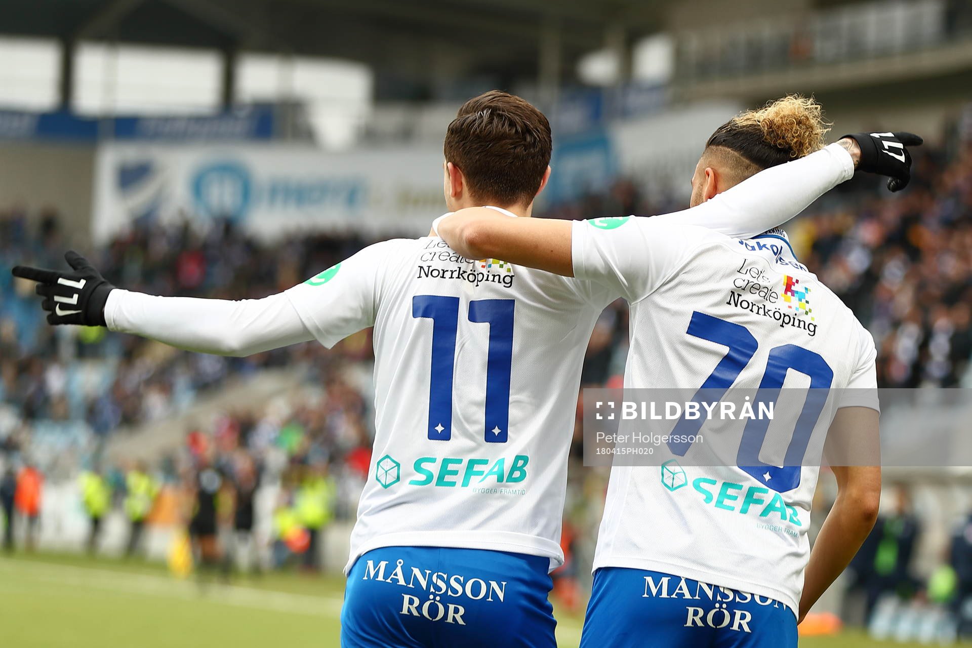 Norrköpings David Moberg Karlsson  och Alexander Jakobsen