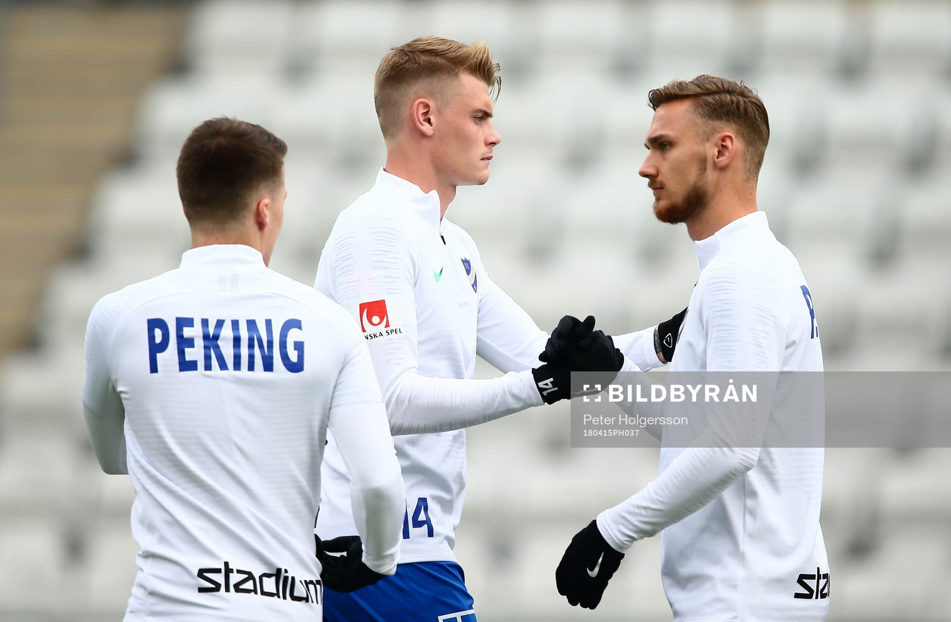 Norrköpings Andreas Johansson  och Linus Wahlqvist