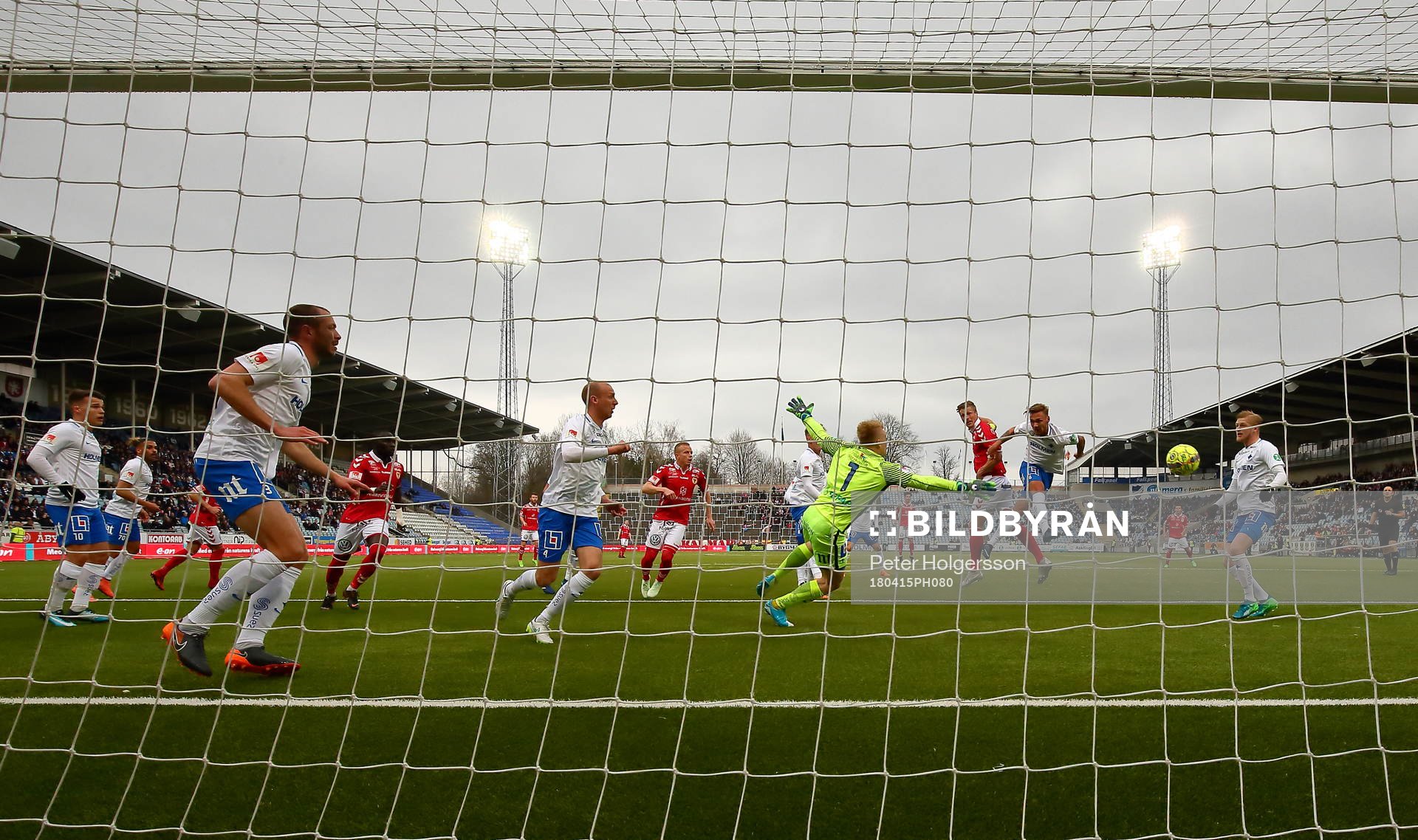 Mål 0-1 av Kalmars Viktor Elm