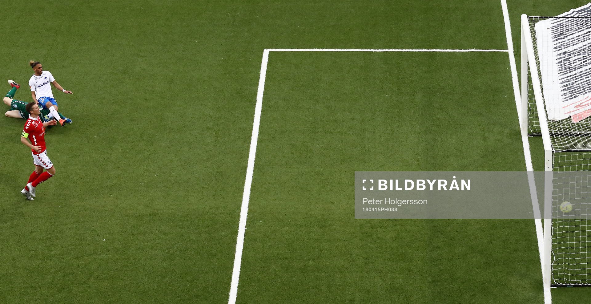 Mål 1-1 av Norrköpings Alexander Jakobsen