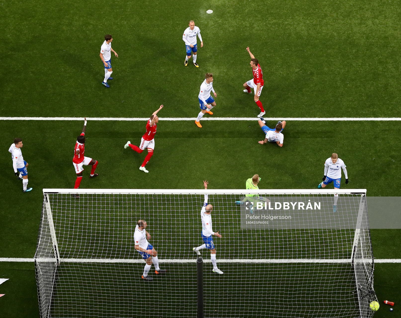 Mål 0-1 av Kalmars Viktor Elm