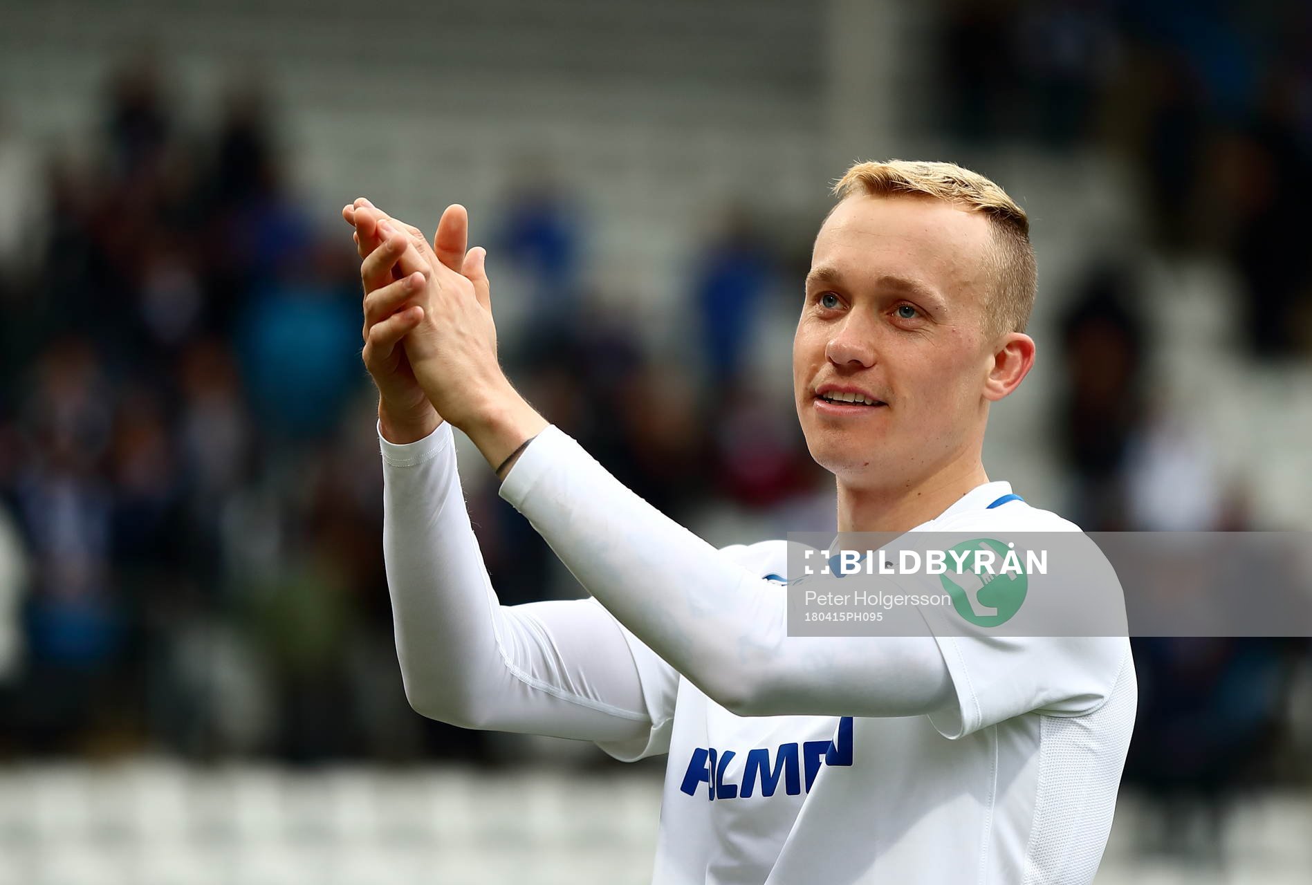 Norrköpings Gudmundur Thorarinsson jublar