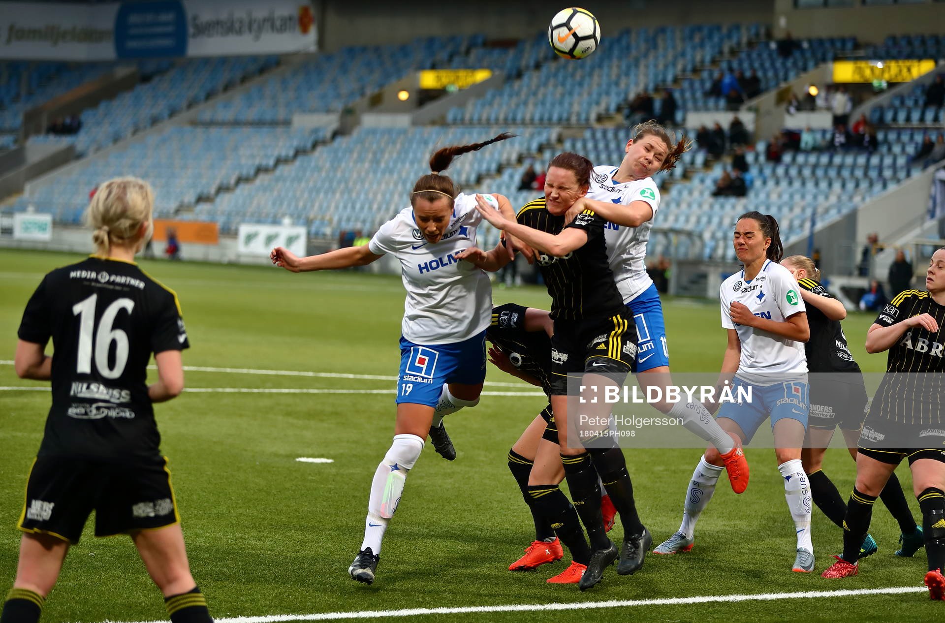 Norrköpings Maja Lundman och Norrköpings Amanda Nordlie
