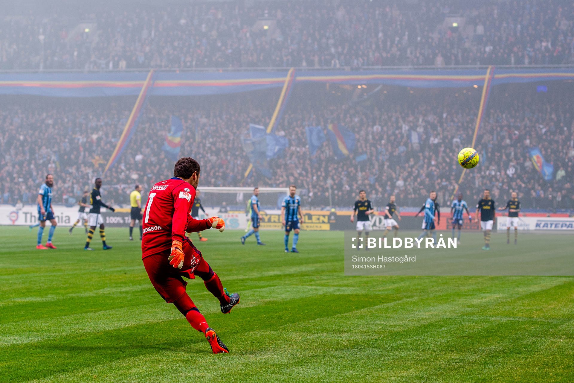 Djurgårdens målvakt Andreas Isaksson