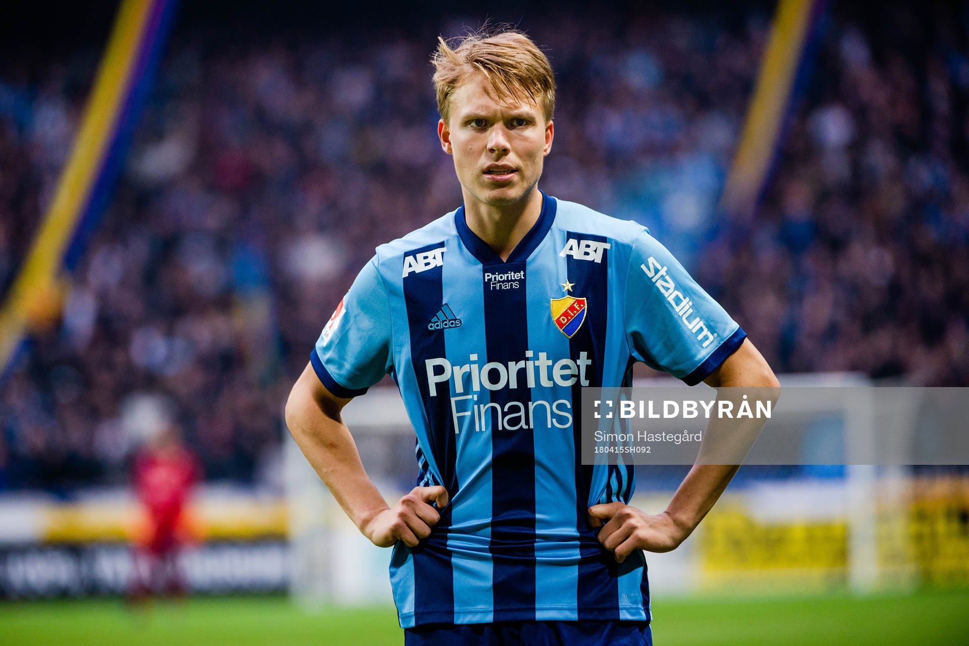 Djurgårdens Jonathan Augustinsson deppar