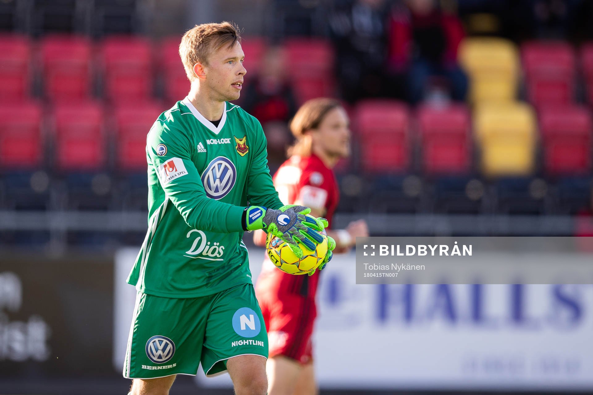 Östersunds målvakt Andreas Andersson