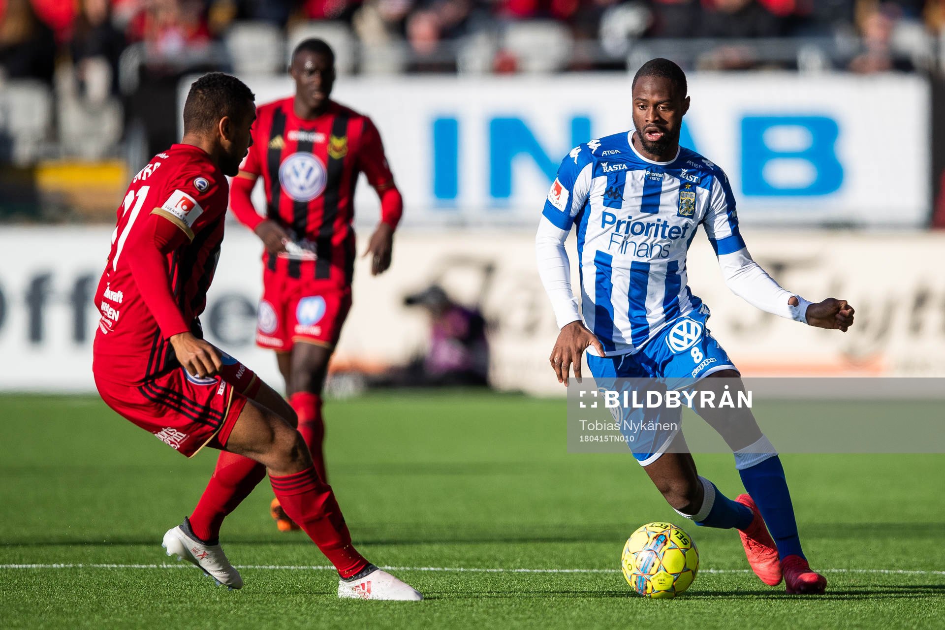 IFK Göteborgs Vajebah Kaliefah Sakor och Östersunds Noah
