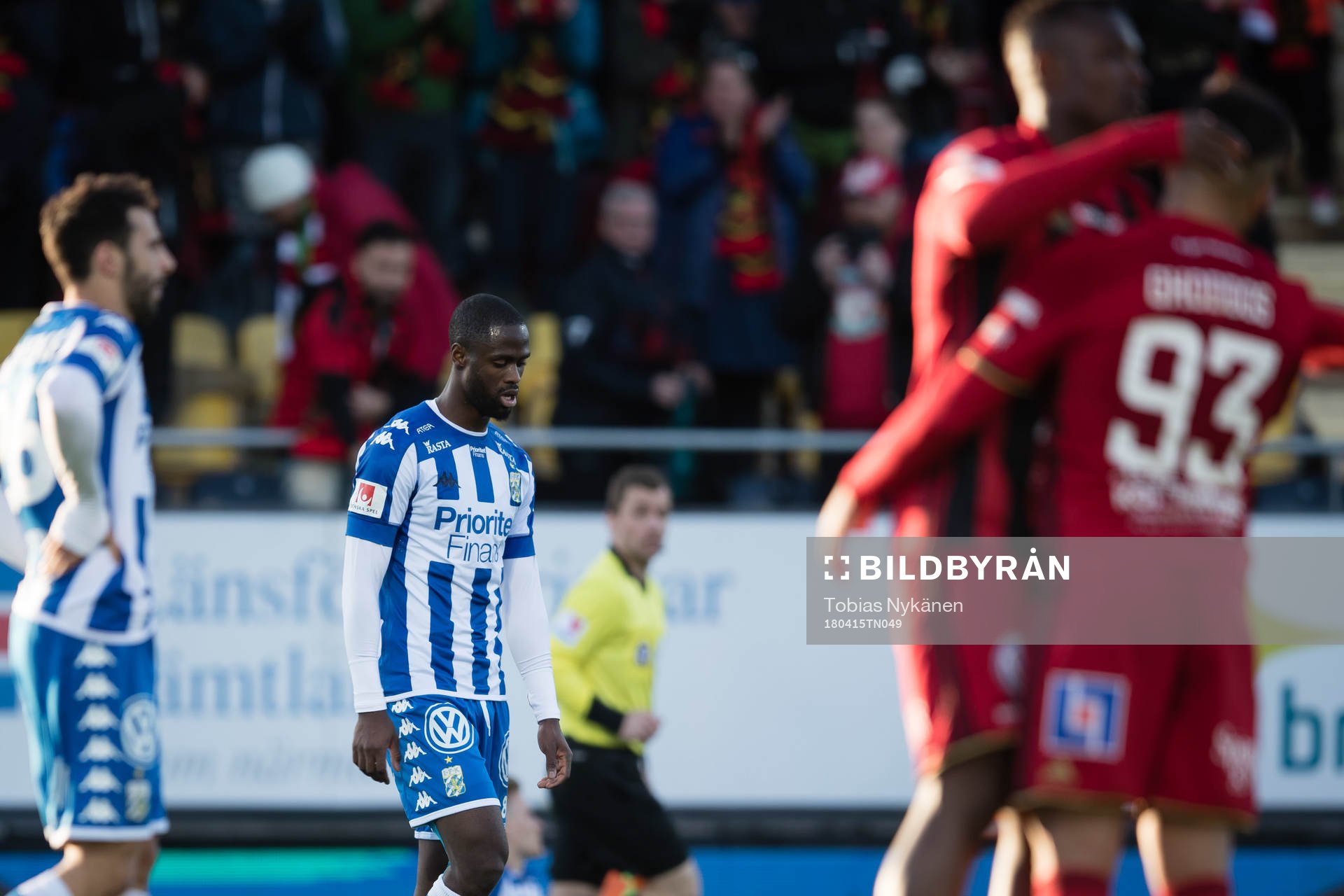 IFK Göteborgs Vajebah Kaliefah Sakor deppar