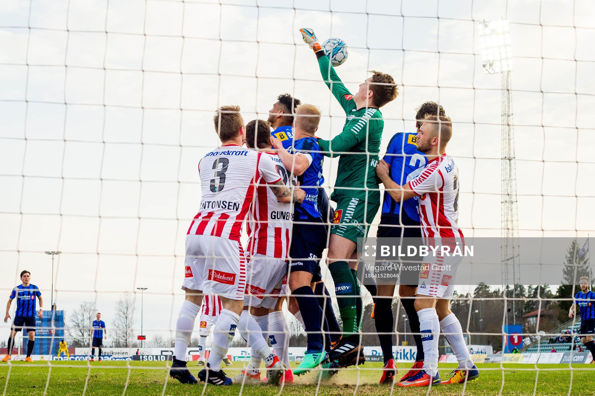 Goalkeeper Jakob Karlstrøm of Tromsø