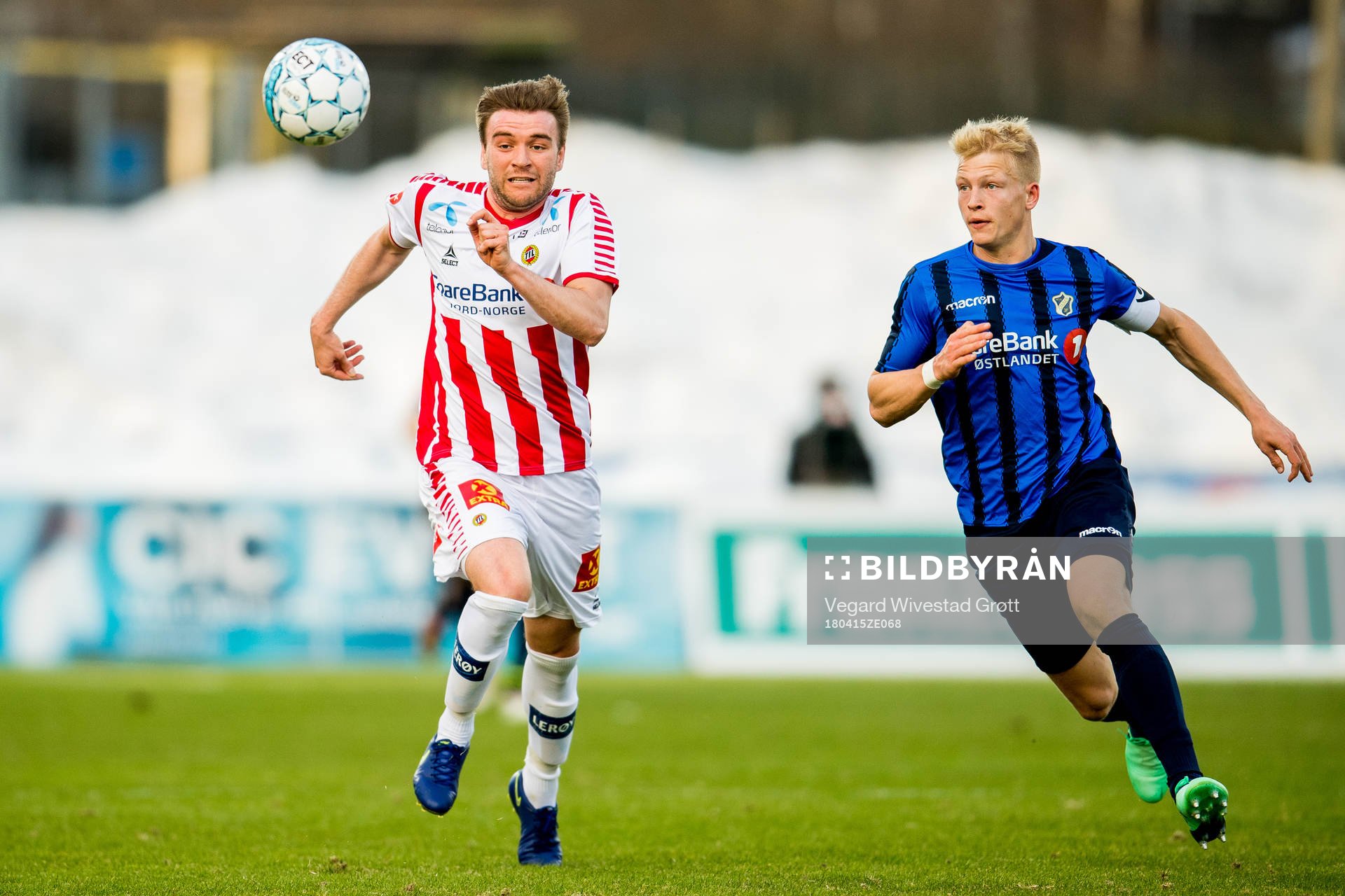 Slobodan Vuk of Tromsø and Andreas Hanche-Olsen of Stabæk