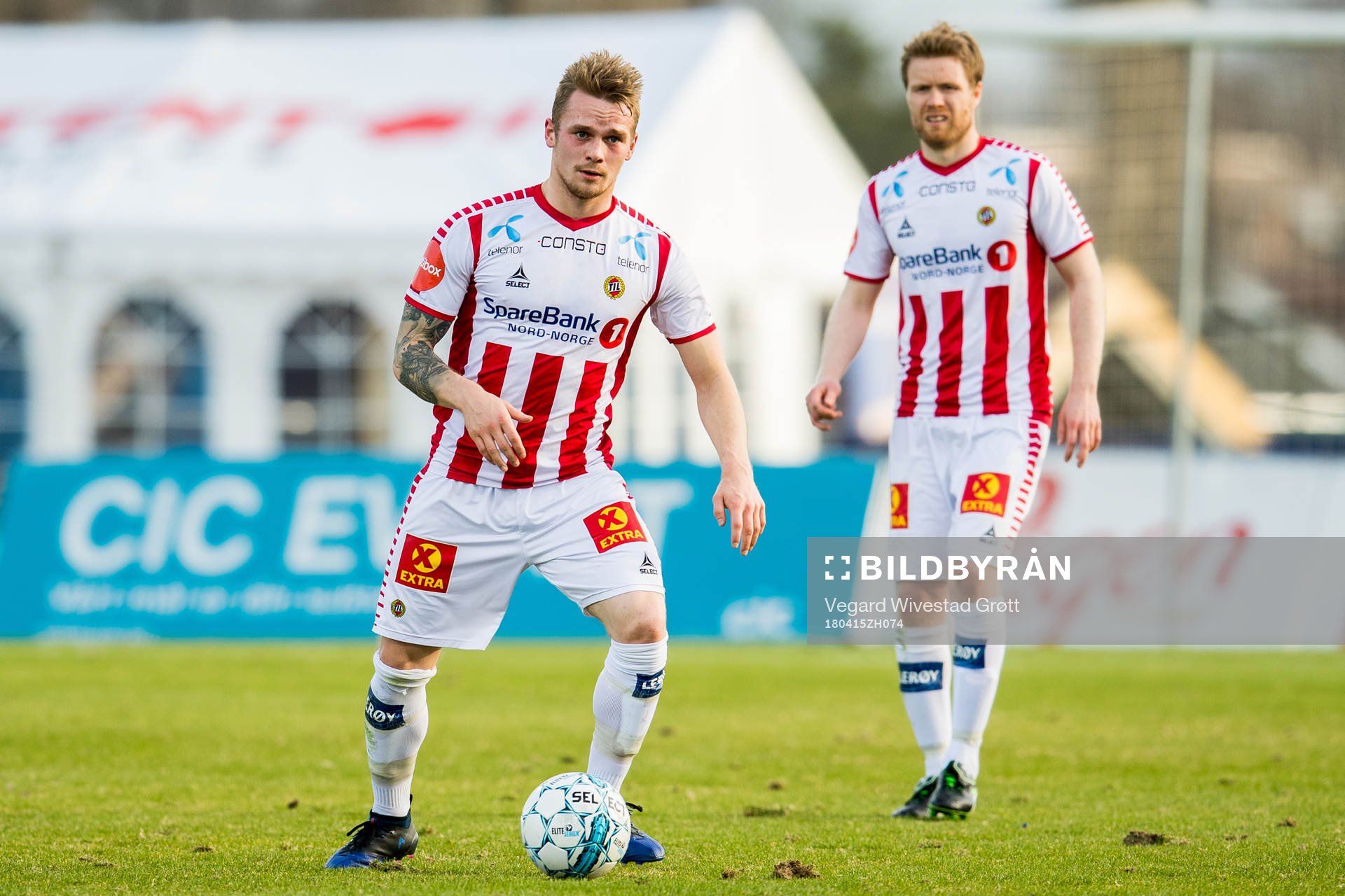 Kent-Are Antonsen and Tom Høgli of Tromsø