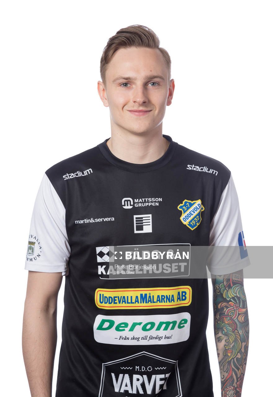 Oddevolds målvakt Robin Gustafsson