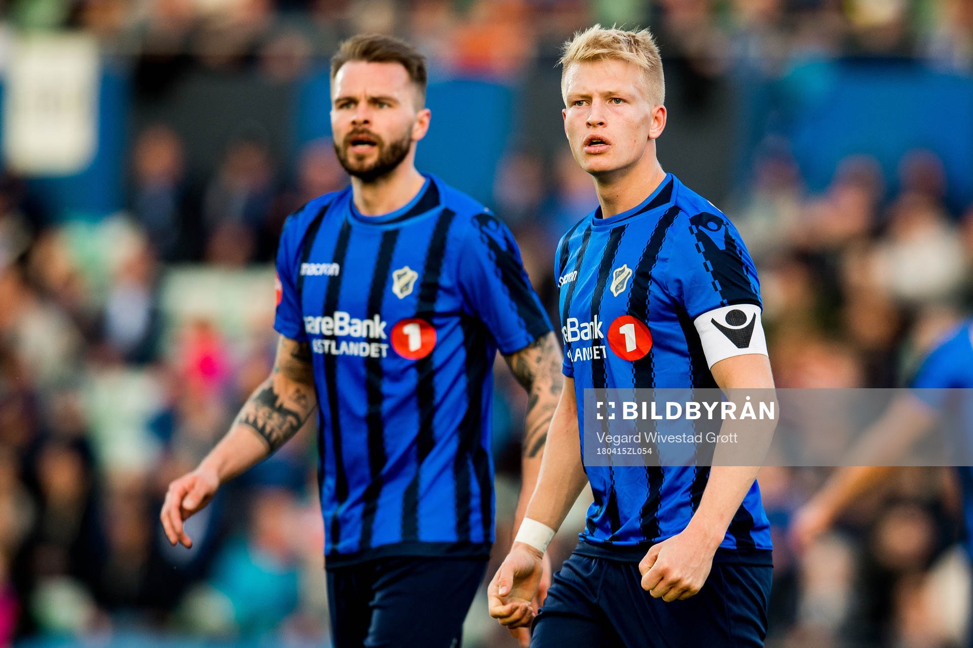 Andreas Hanche-Olsen and Vadim Demidov of Stabæk