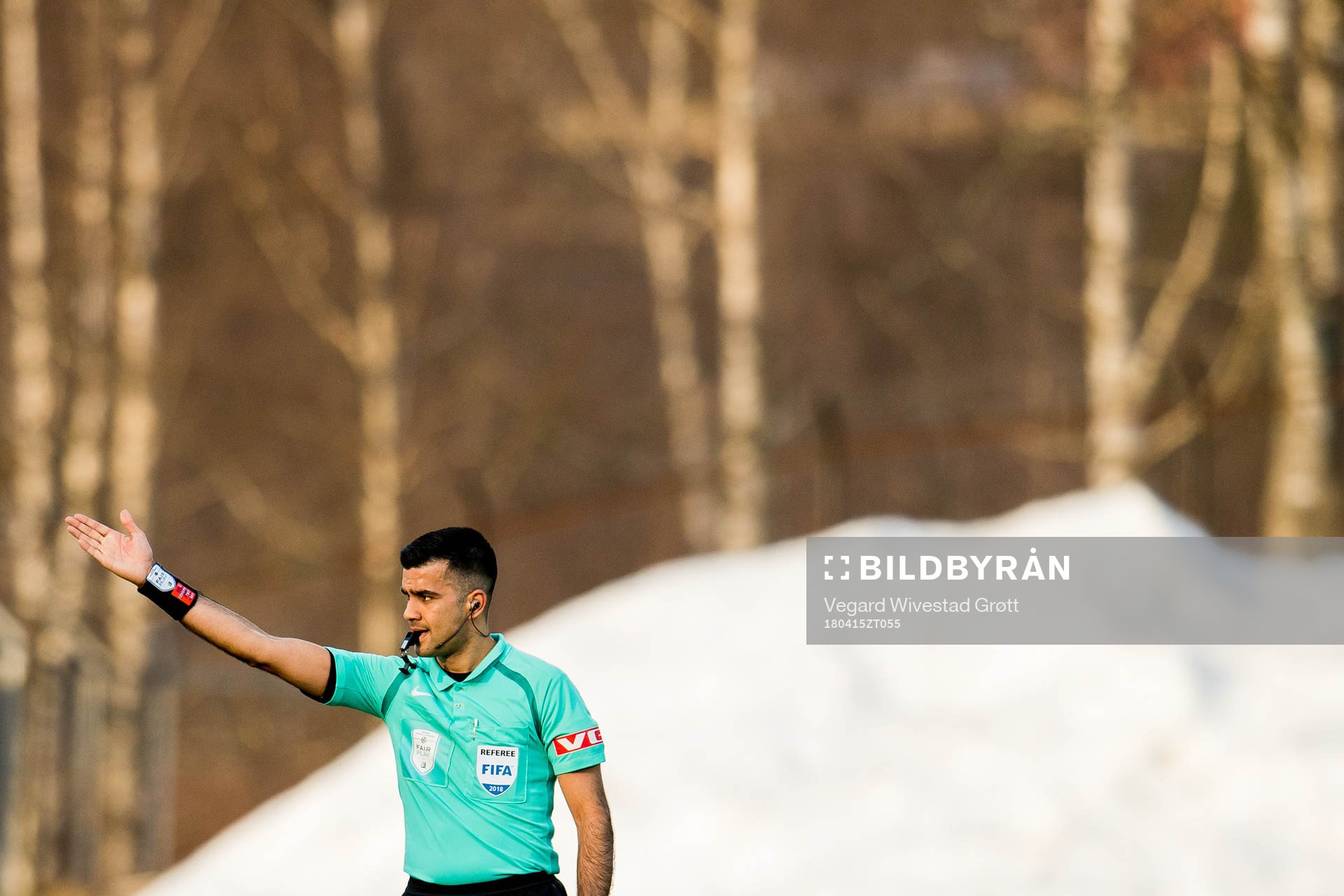 Referee Rohit Saggi