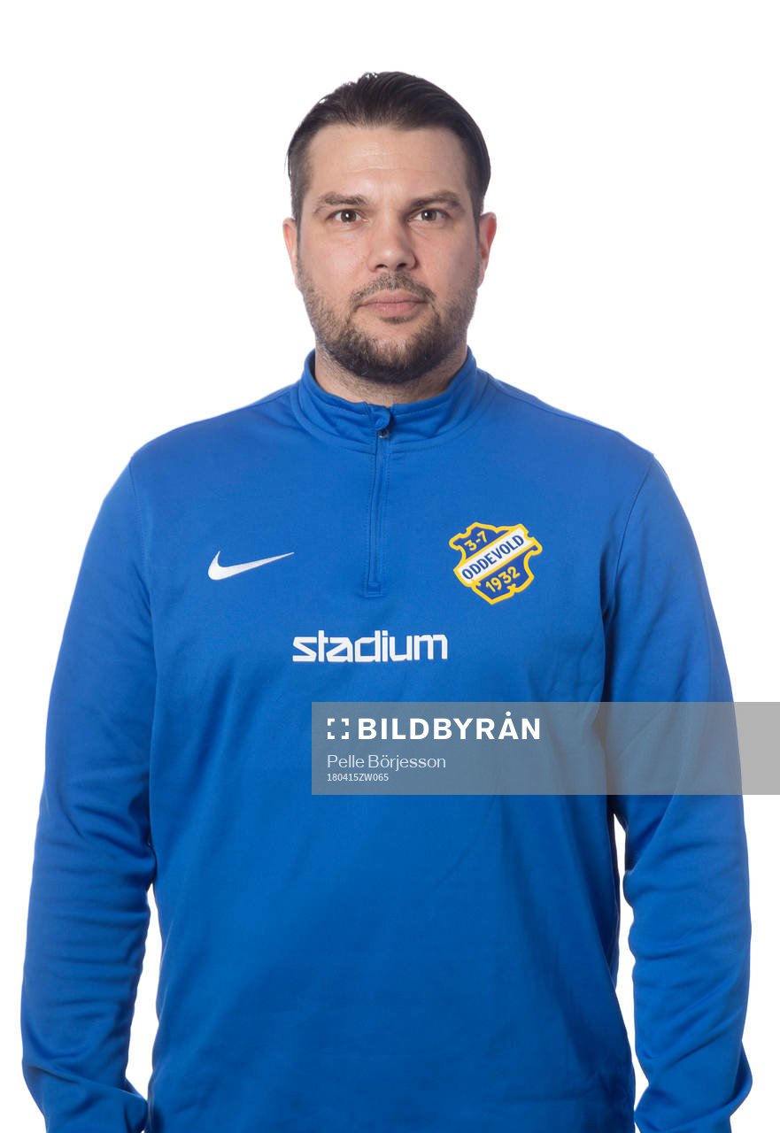 Oddevolds målvaktstränare Mattias Gustafsson
