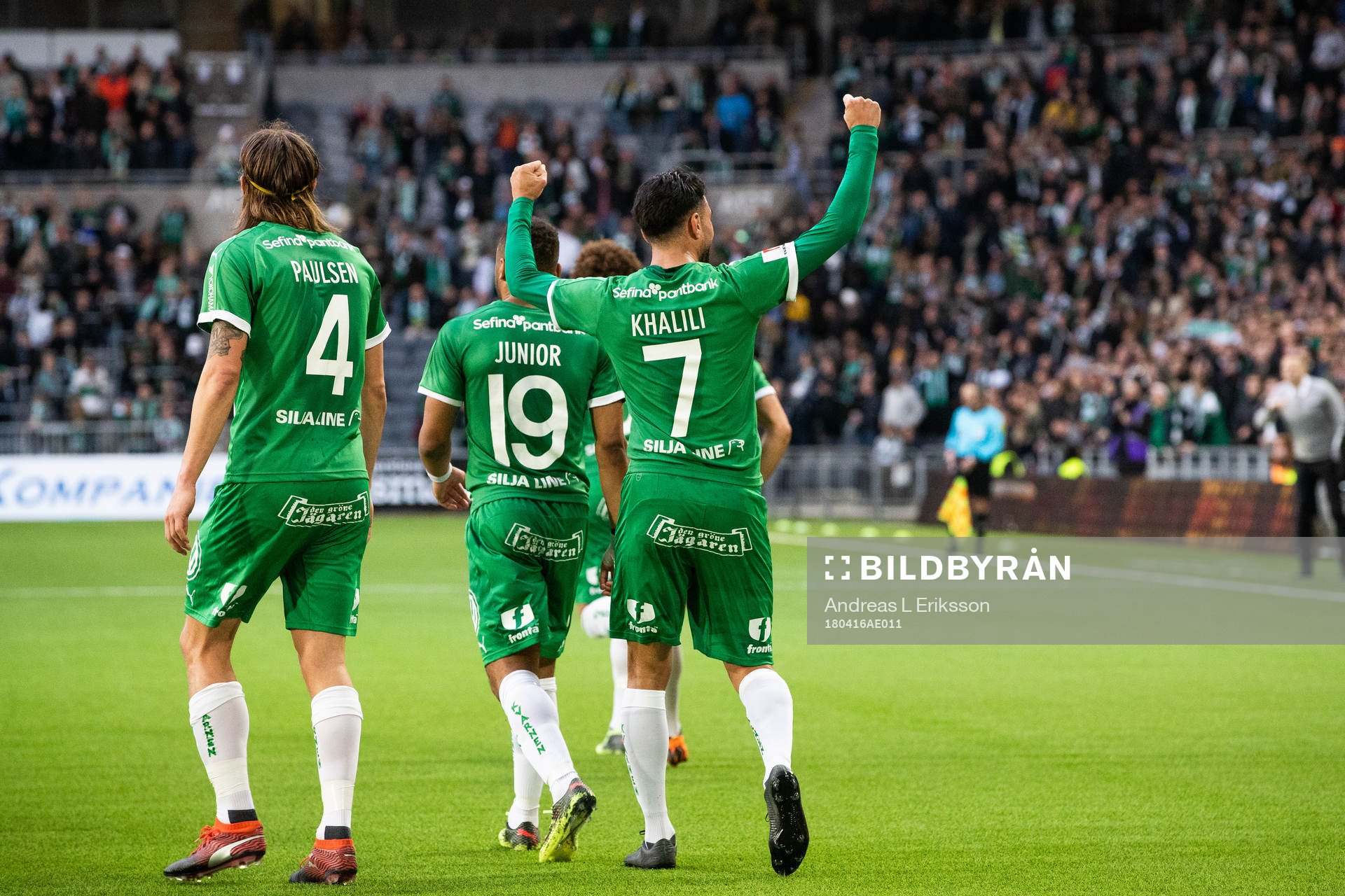 Hammarbys Imad Khalili jublar