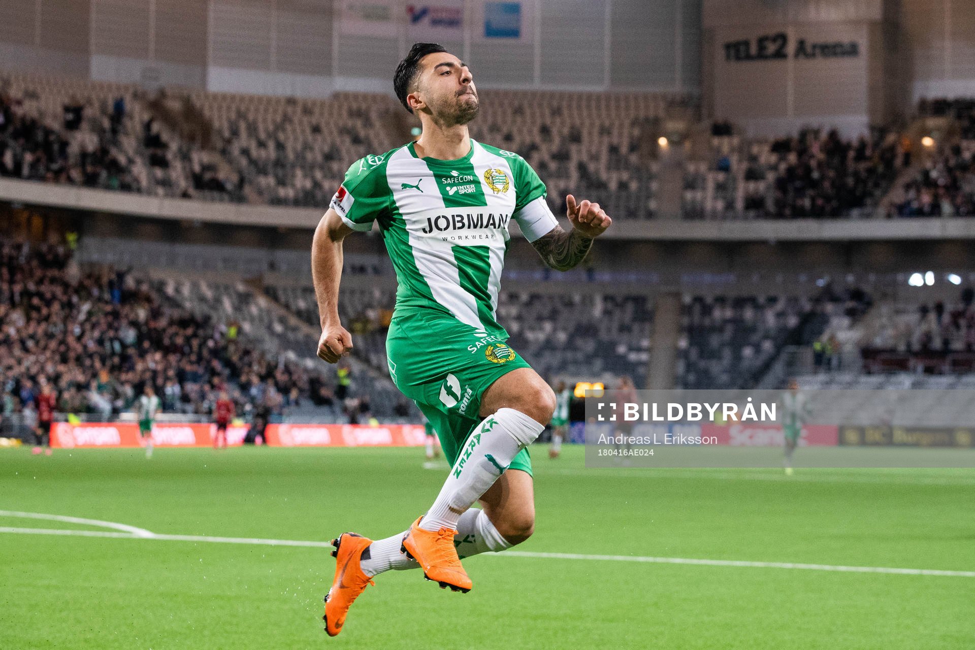 Hammarbys Jiloan Hamad jublar