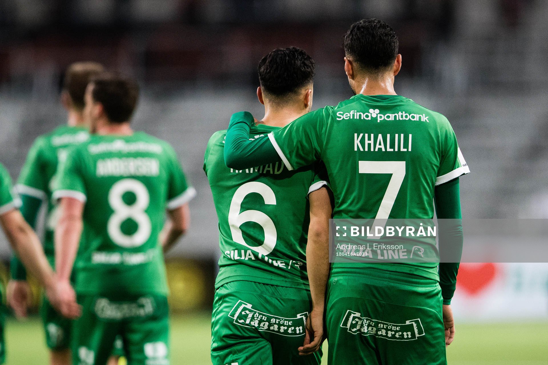 Hammarbys Hammarbys Jiloan Hamad och Imad Khalili