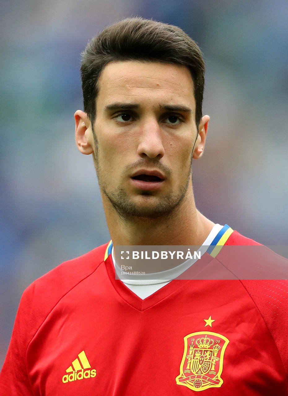 Fotboll, VM 2018, Porträtt, Spanien: Sergio Rico, Spanien, poserar för ett porträtt den 16 april 2018