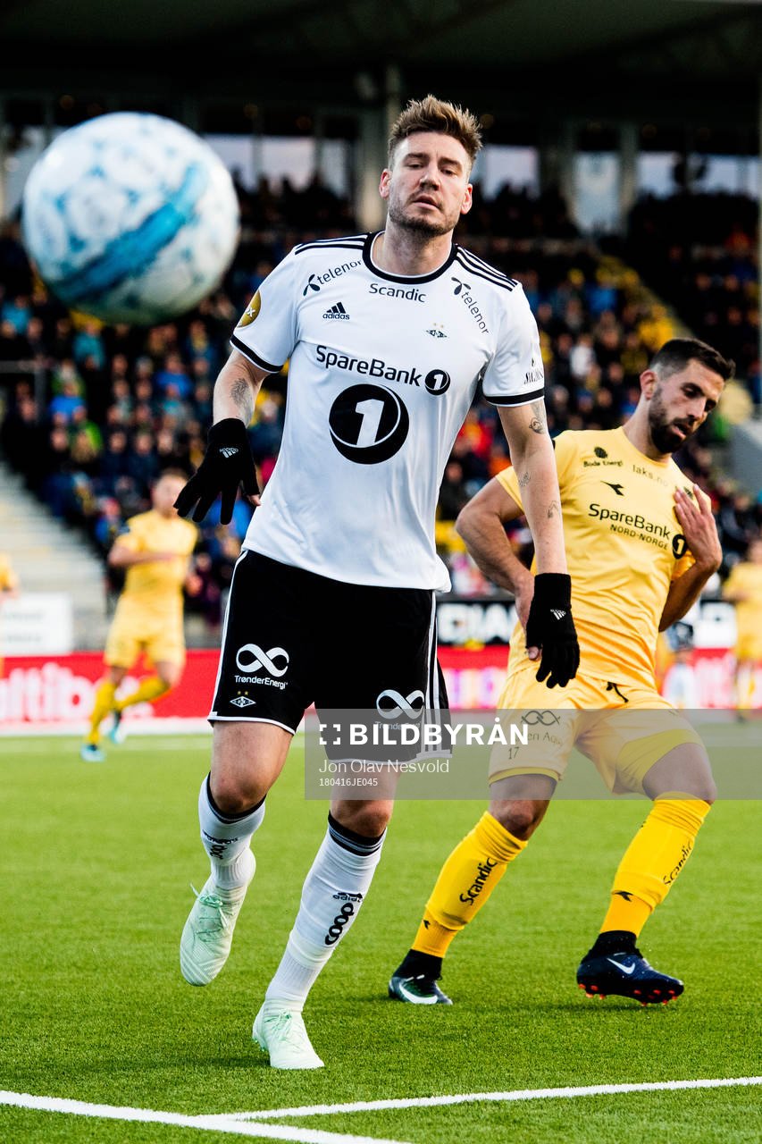 Nicklas Bendtner of Rosenborg