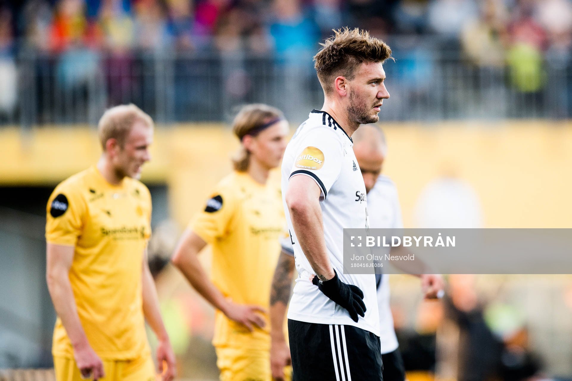 Nicklas Bendtner of Rosenborg