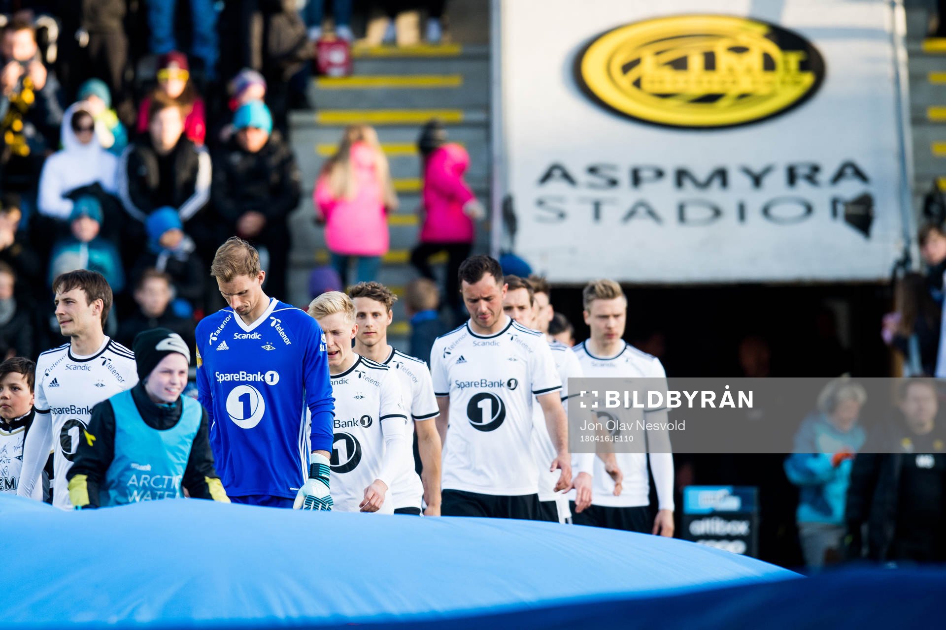 The players of Rosenborg