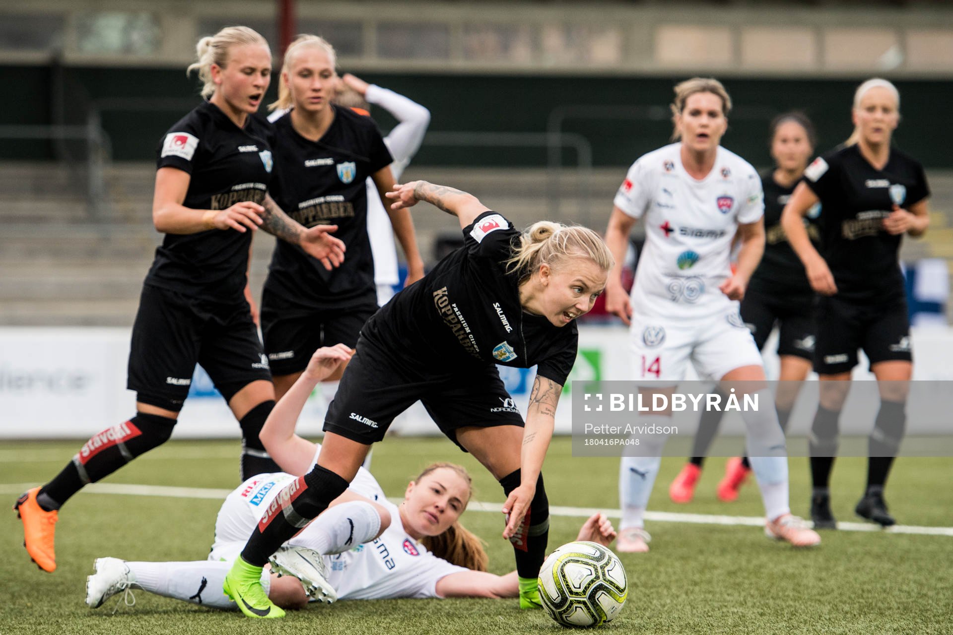 Göteborgs Nathalie Persson och Rosengårds Glodis Perla