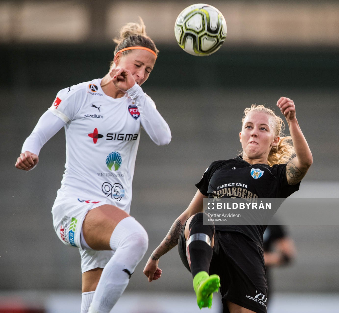 Rosengårds Sanne Troelsgaard Nielsen och Göteborgs