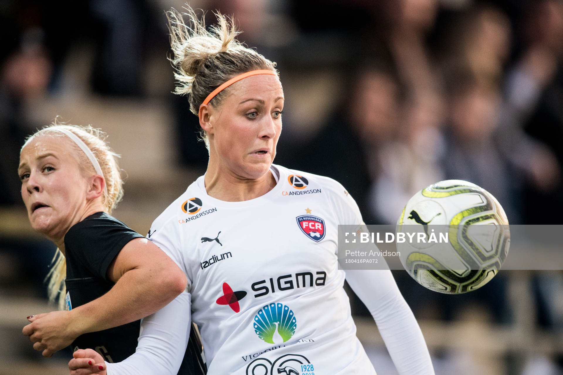 Göteborgs Filippa Curmark och Rosengårds Sanne