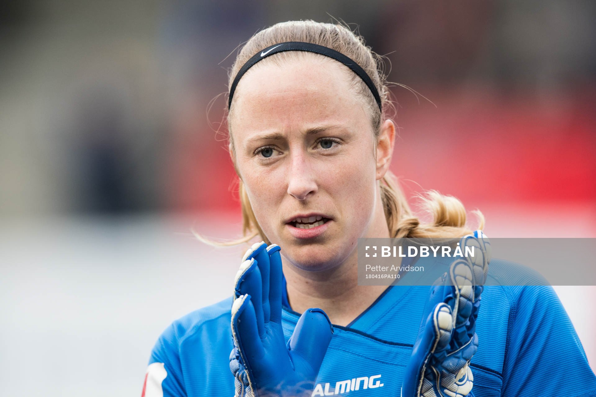 Göteborgs målvakt Loes Geurts