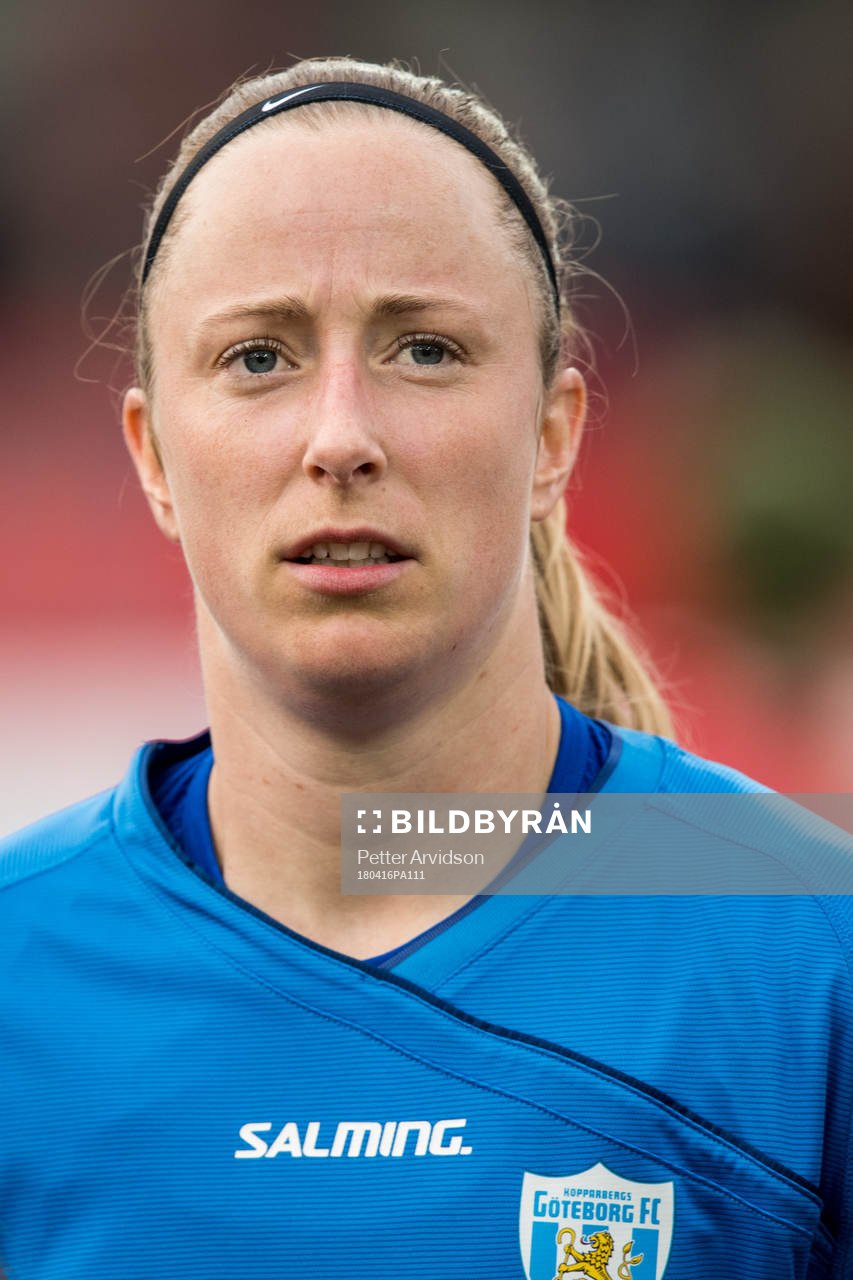 Göteborgs målvakt Loes Geurts