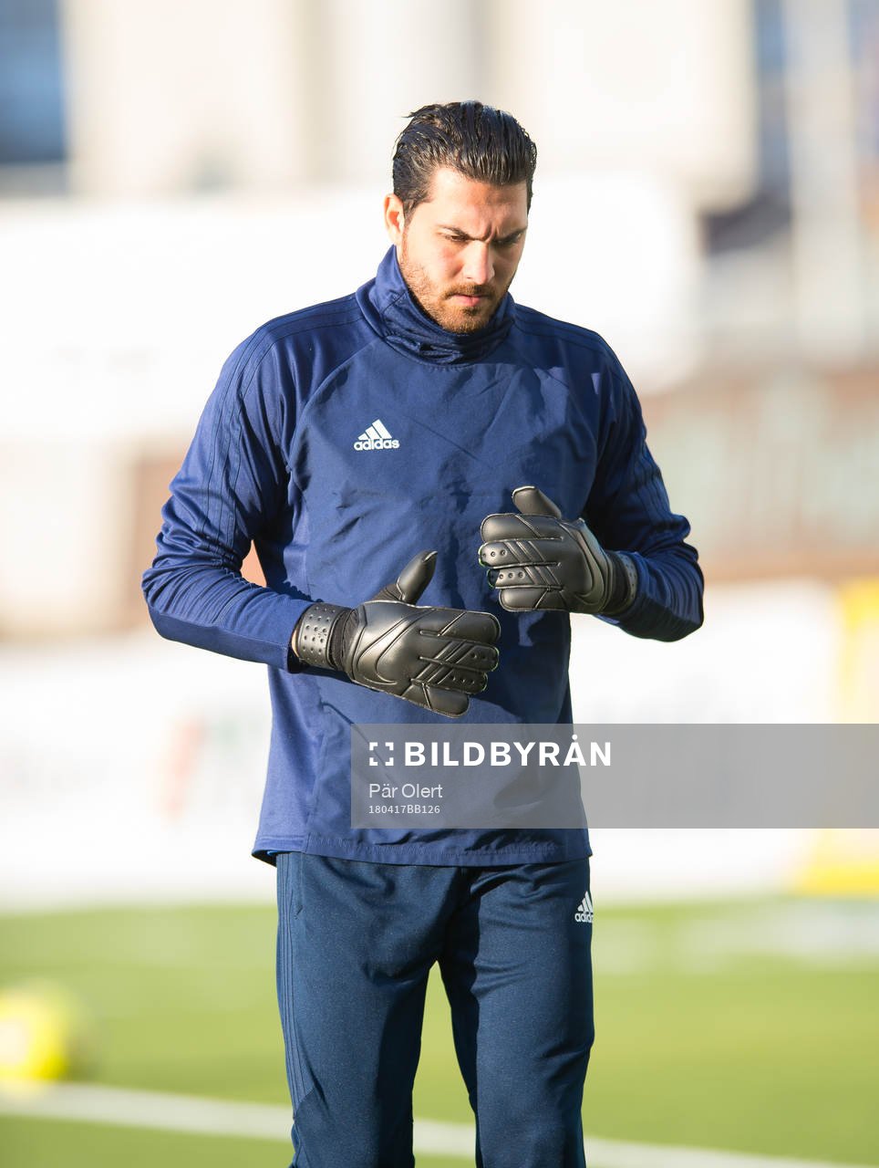 Sundsvalls målvakt Alireza Haghighi