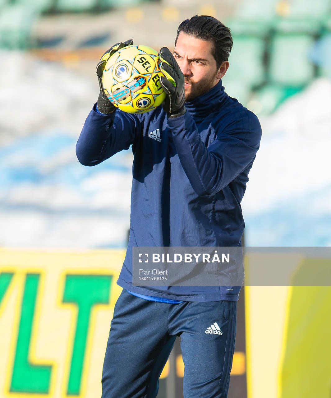 Sundsvalls målvakt Alireza Haghighi