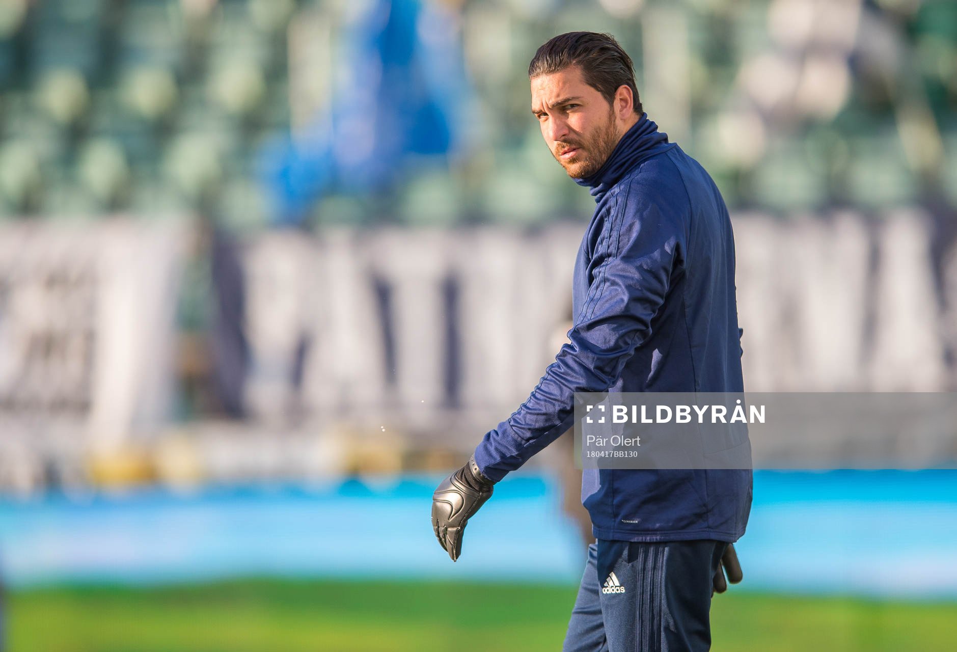 Sundsvalls målvakt Alireza Haghighi