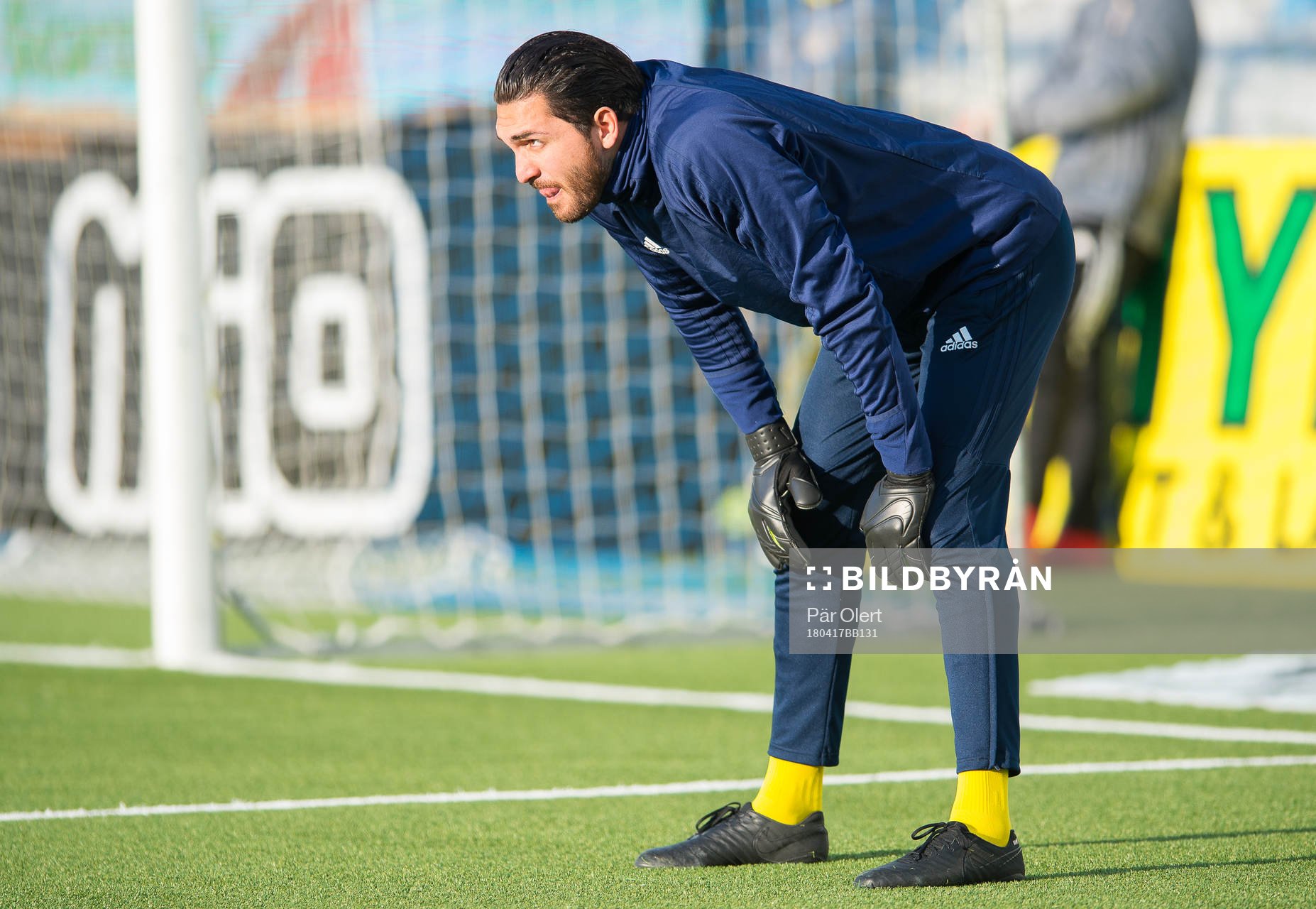 Sundsvalls målvakt Alireza Haghighi