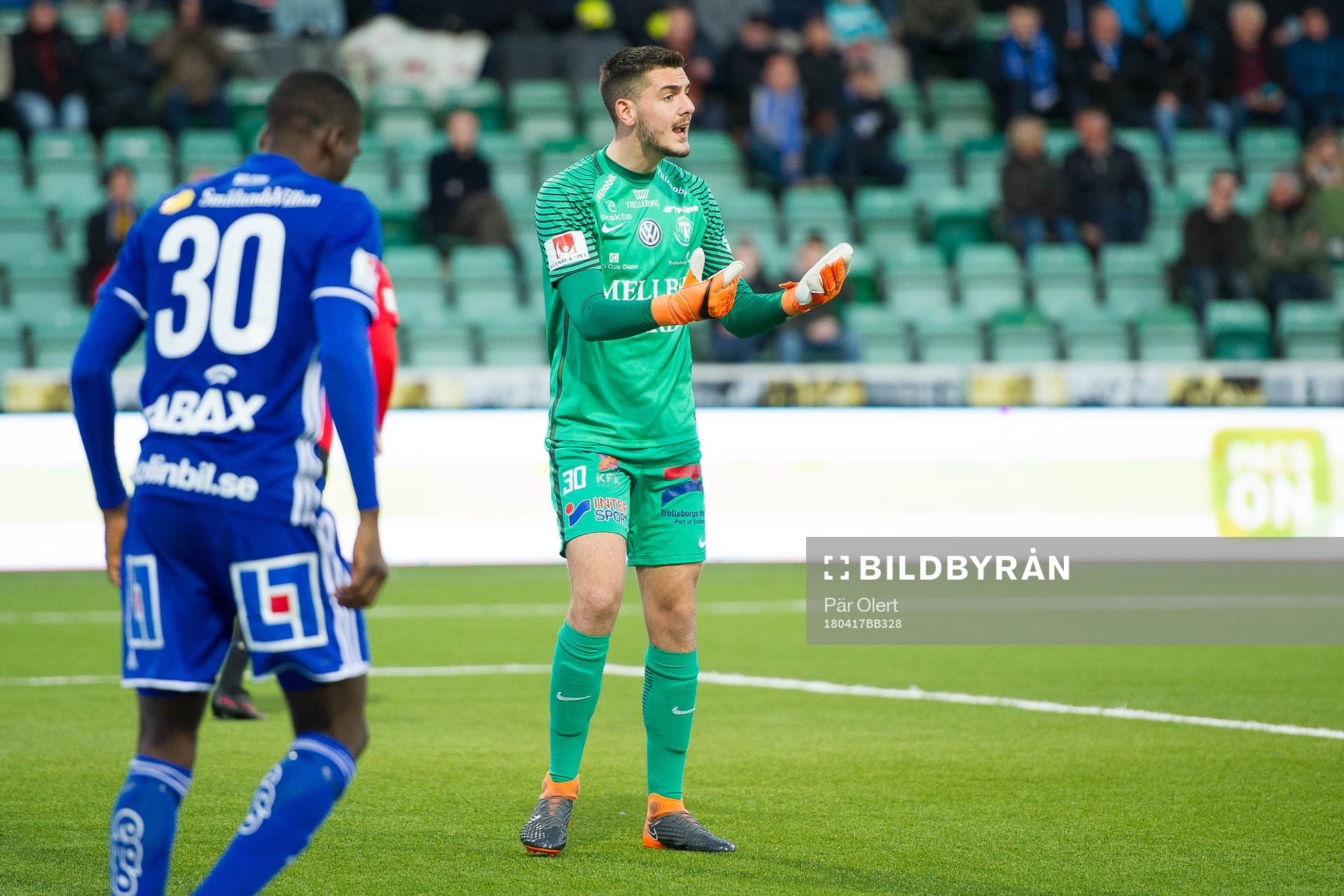 Trelleborgs målvakt Marko Johansson