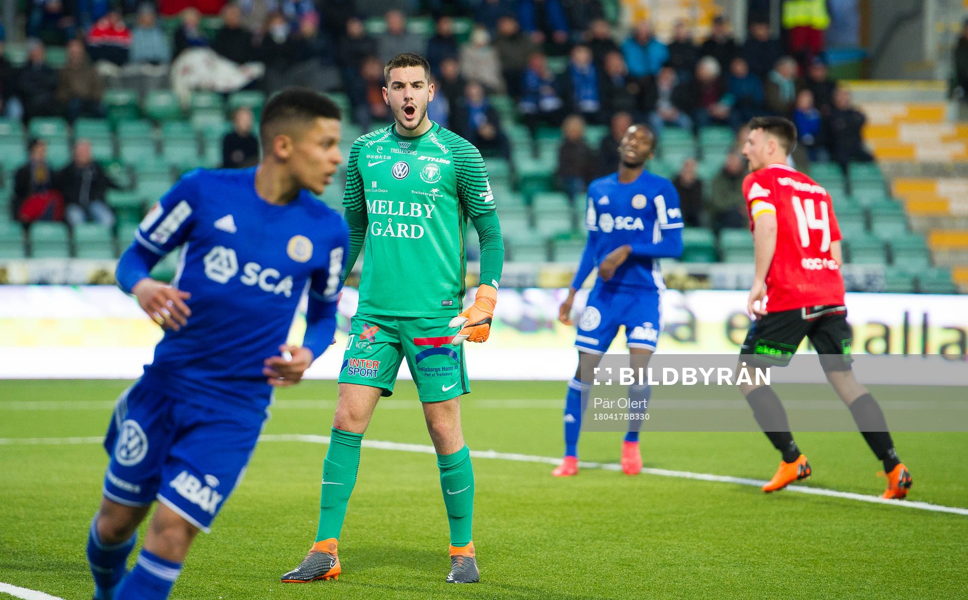 Trelleborgs målvakt Marko Johansson